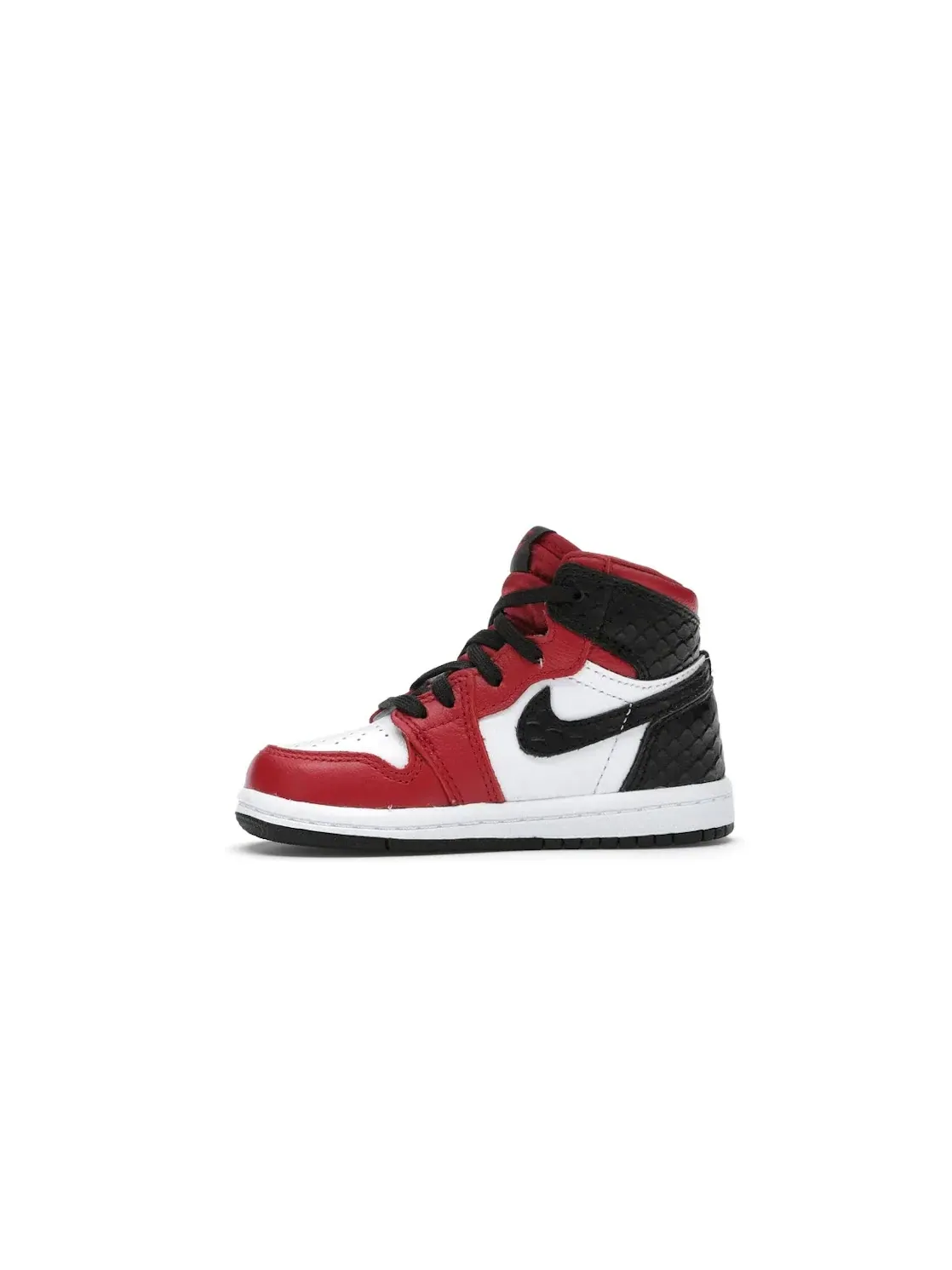 Детские кроссовки Lifestyle с принтом Jordan 1 Retro High Jordan — изображение 3 из 4, красный/белый-черный