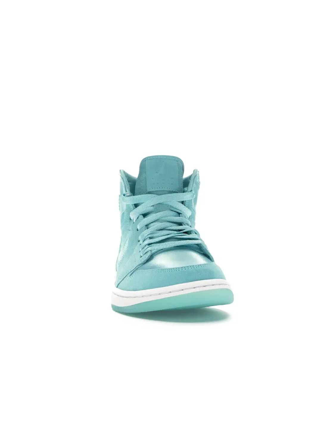 Женские кроссовки с замшей Light Aqua Jordan 1 Retro High Jordan — изображение 2 из 4