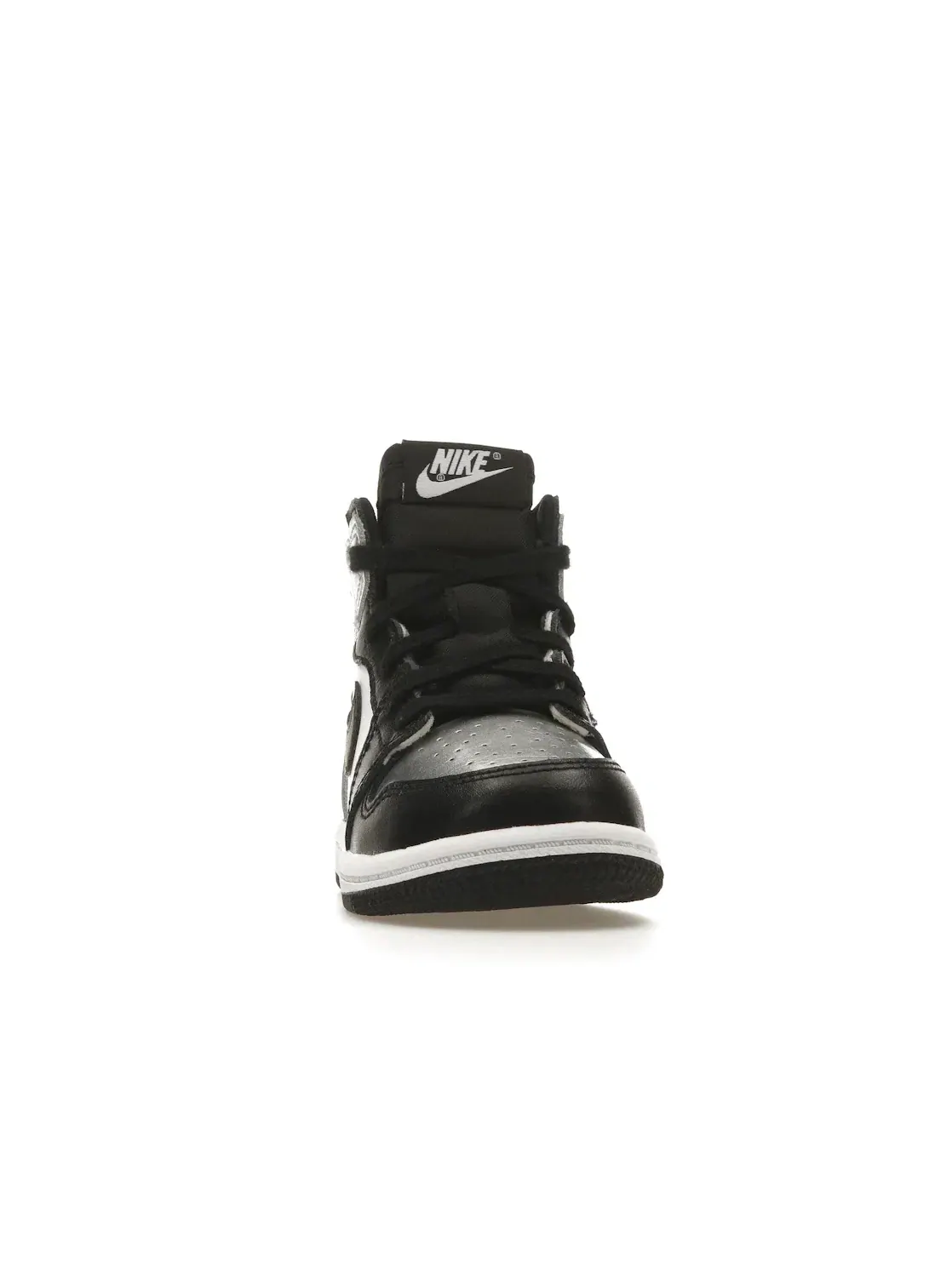 Детские кроссовки с металлическим серебристым верхом Jordan 1 Retro High Silver Toe Jordan — изображение 2 из 4