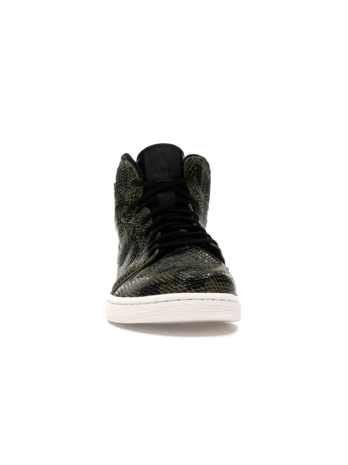 Женские кроссовки кожаные Jordan 1 Retro High Jordan — изображение 2 из 4, оливковый/-черный