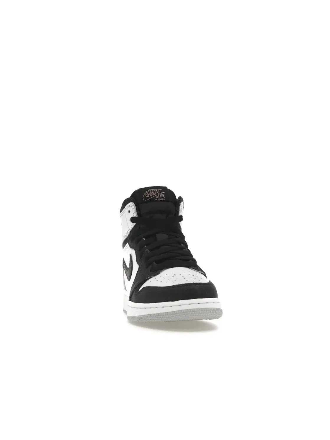 Детские кроссовки для мальчиков и девочек с принтом Jordan 1 Retro High OG Jordan — изображение 2 из 4, белый/черный/серый
