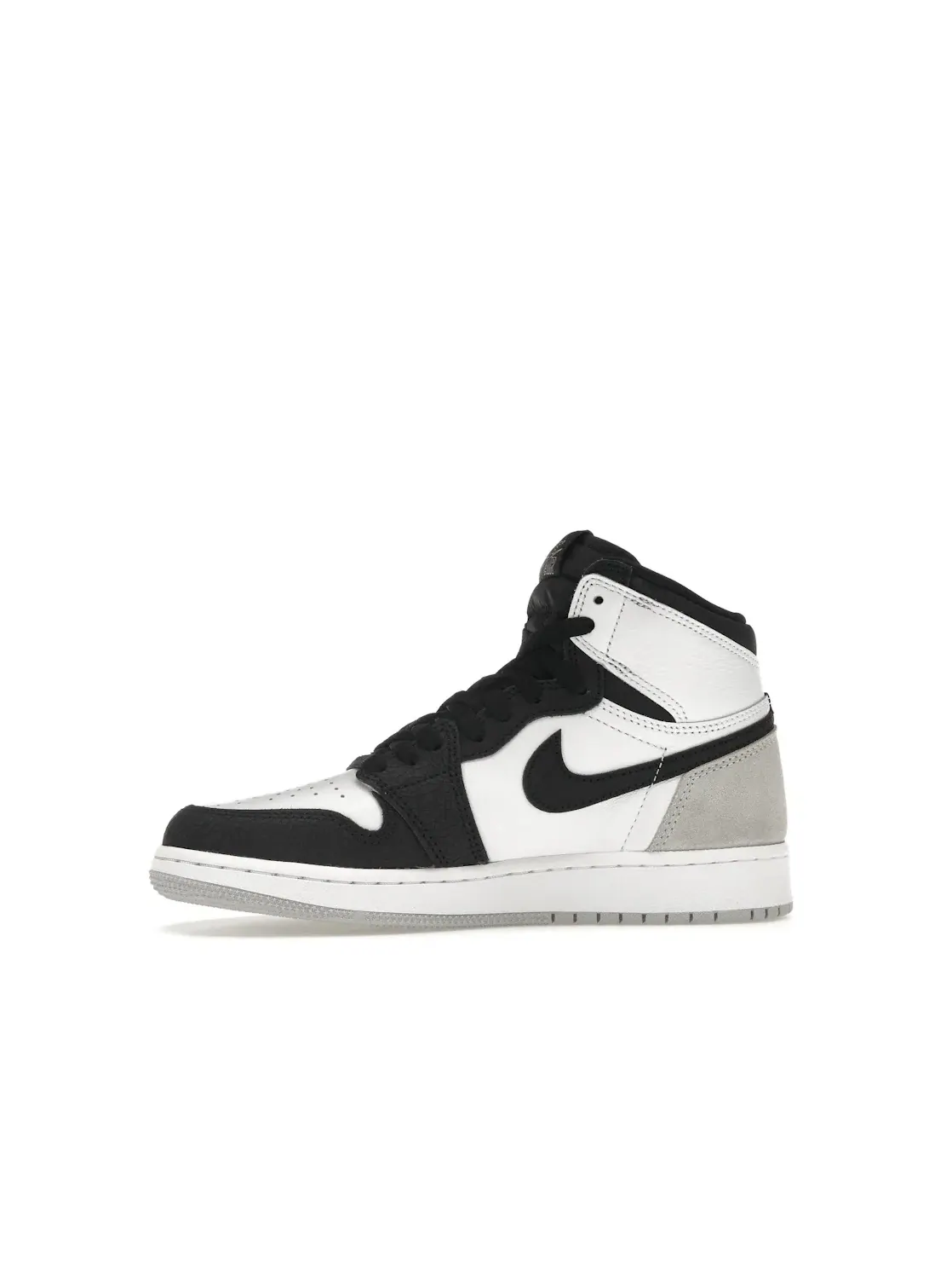 Детские кроссовки для мальчиков и девочек с принтом Jordan 1 Retro High OG Jordan — изображение 3 из 4, белый/черный/серый