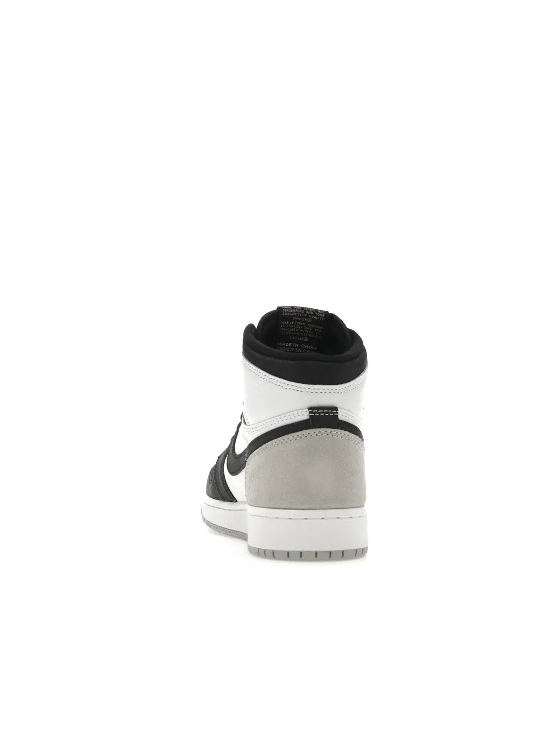 Детские кроссовки для мальчиков и девочек с принтом Jordan 1 Retro High OG Jordan — изображение 4 из 4, белый/черный/серый