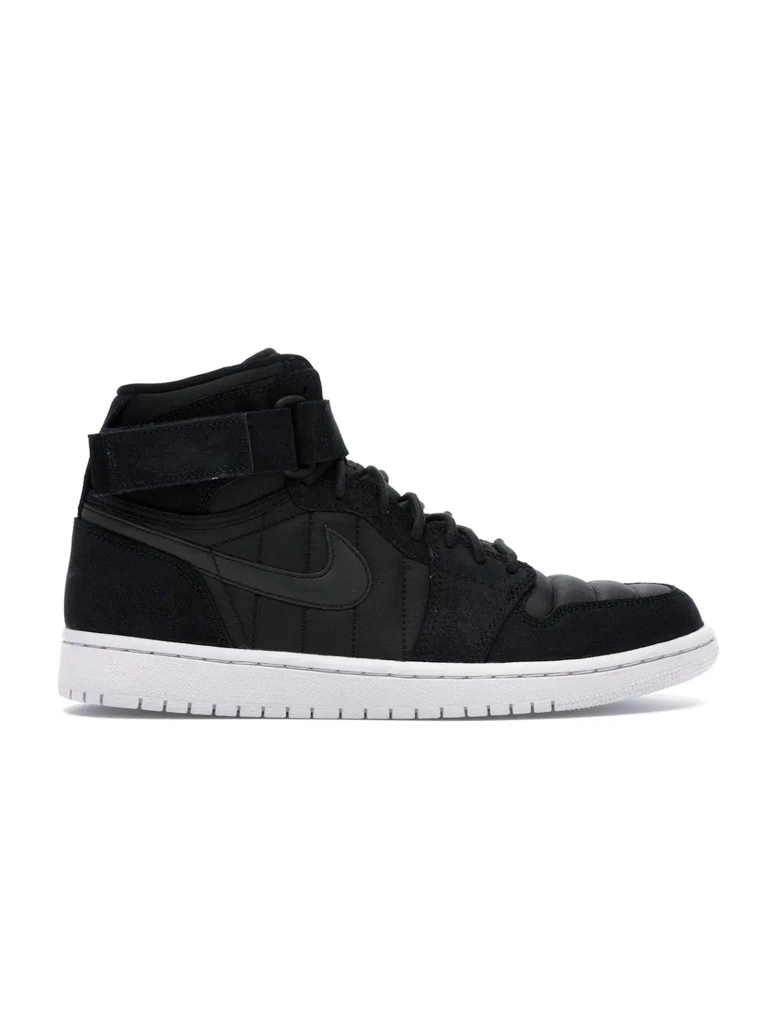 Мужские кроссовки для повседневной носки Jordan 1 Retro High Strap Jordan — изображение 1 из 4, черный/платиновый