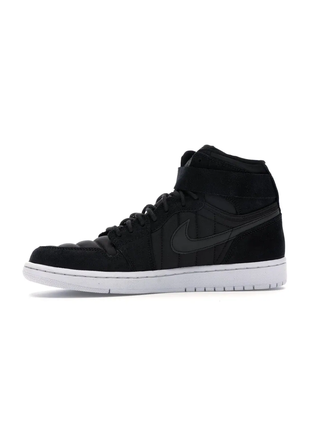 Мужские кроссовки для повседневной носки Jordan 1 Retro High Strap Jordan — изображение 3 из 4, черный/платиновый