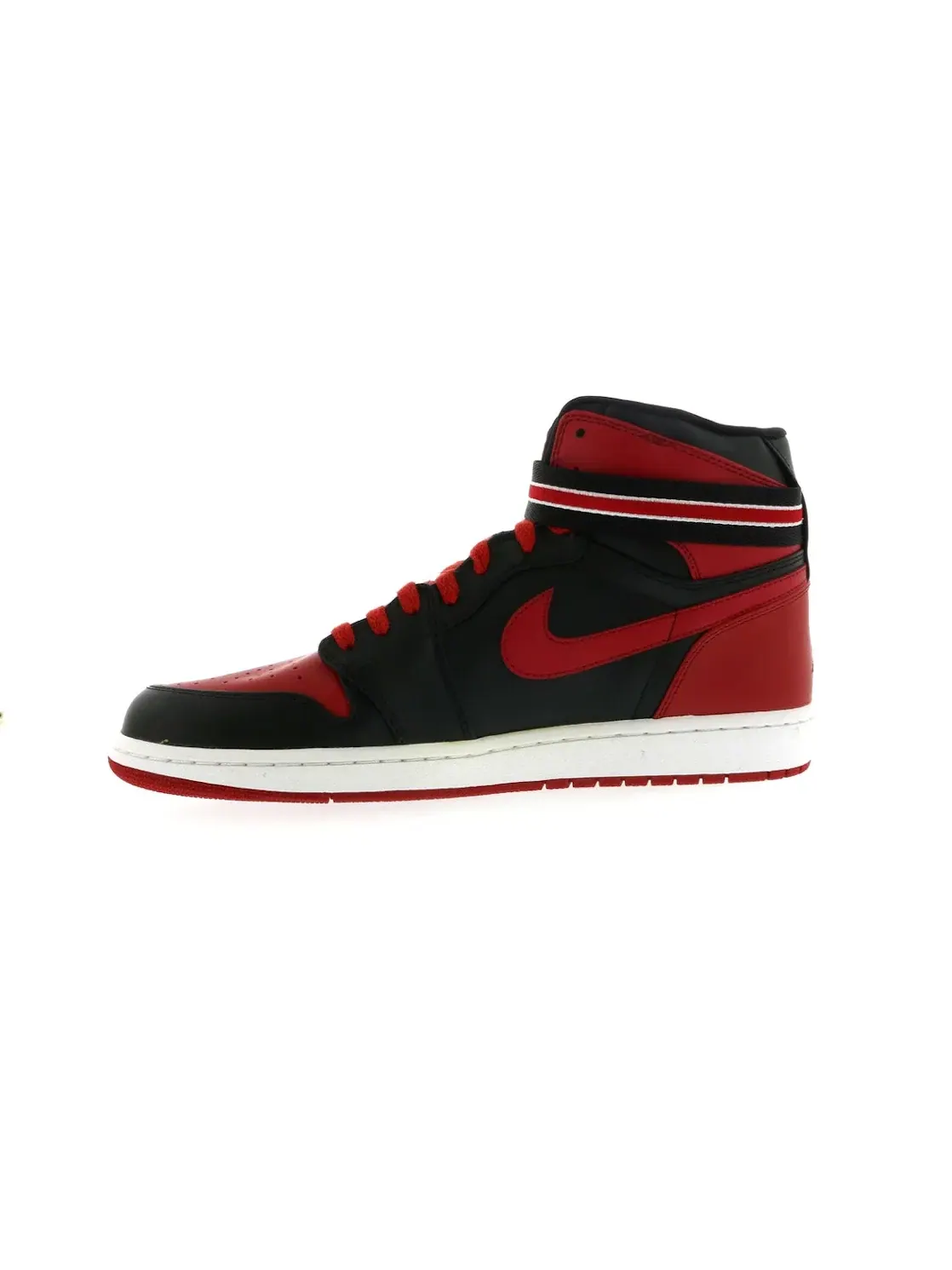 Мужские кроссовки с ремешком Jordan 1 Retro Jordan — изображение 3 из 4, черный/красный-белый