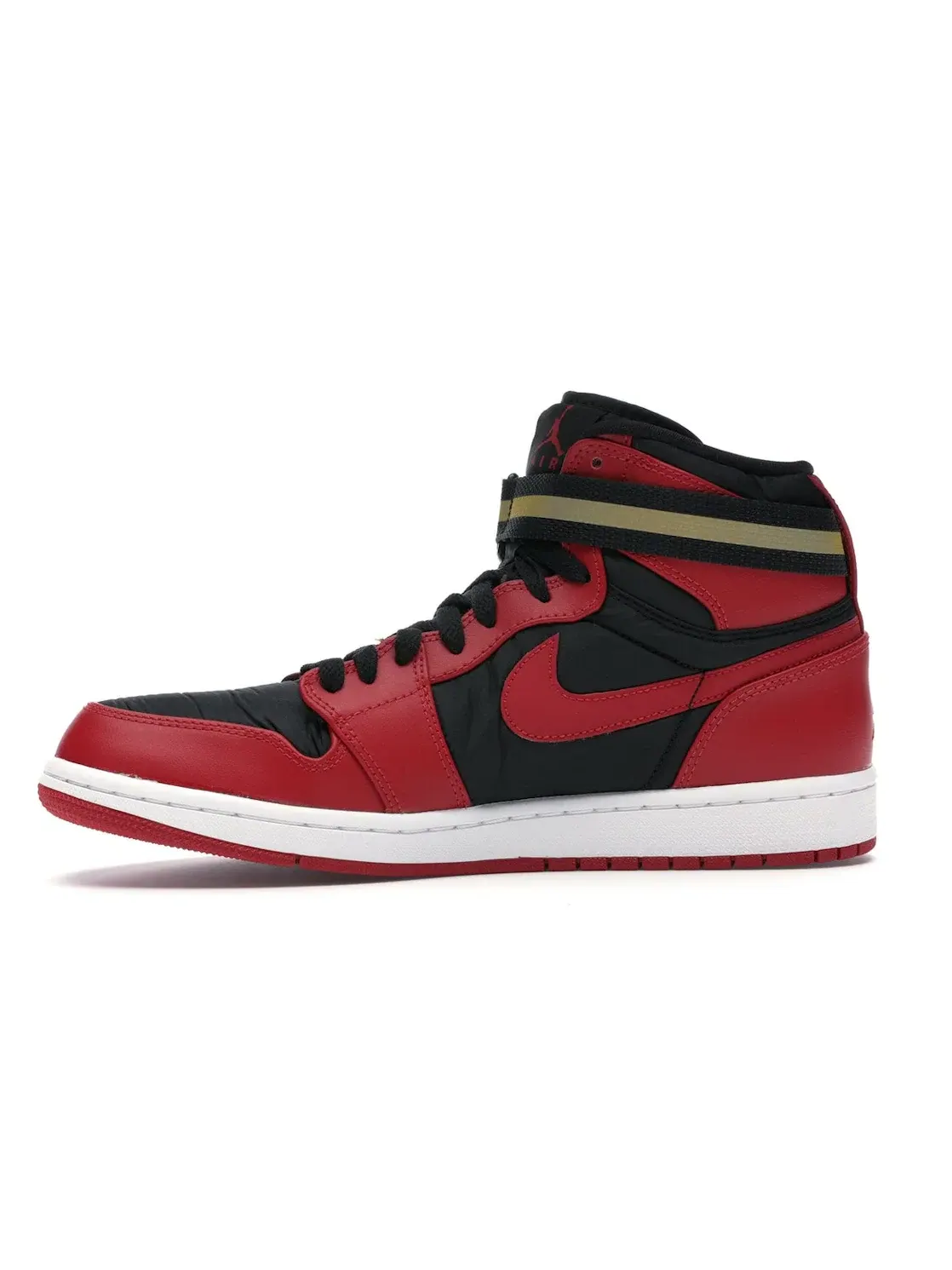 Мужские кроссовки для активного отдыха Jordan 1 Retro Jordan — изображение 3 из 4, черный красный-белый