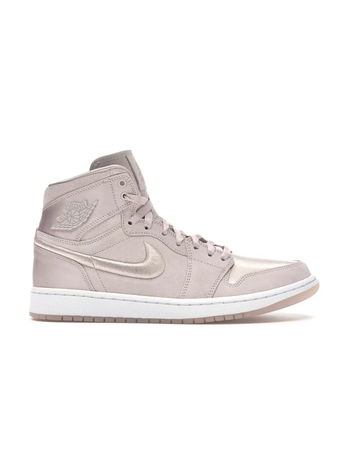 Женские кроссовки замшевый Jordan 1 Retro High
