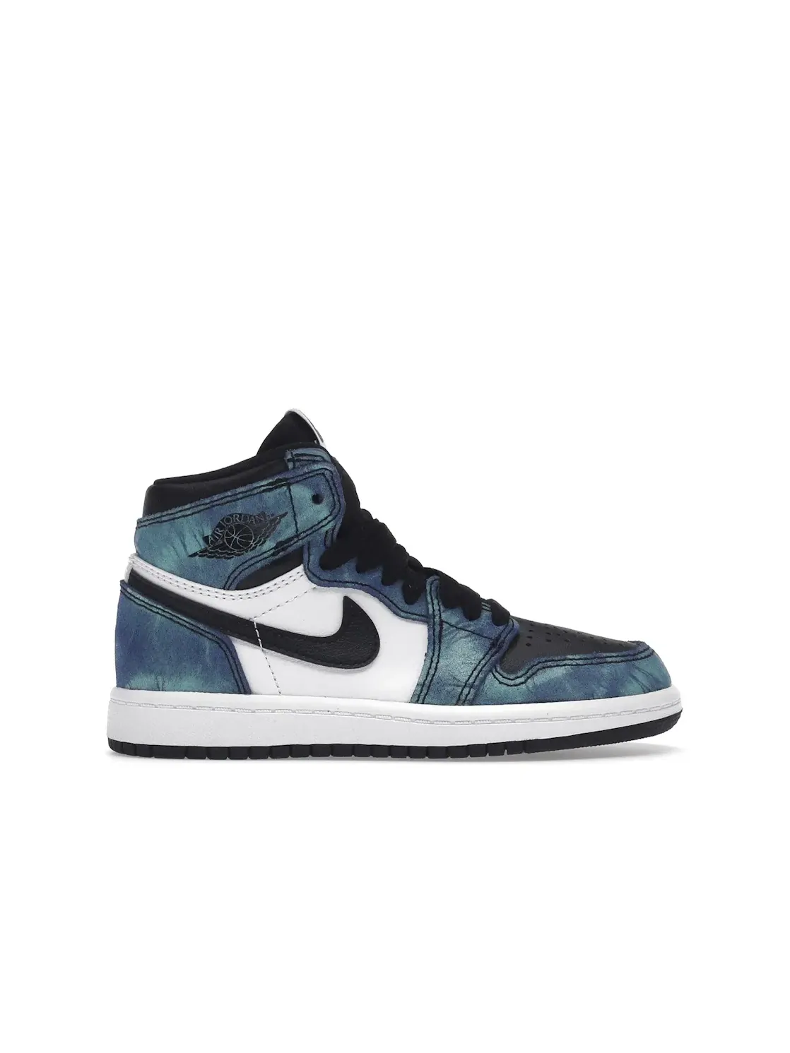 Детские кроссовки для мальчиков с высоким верхом Jordan 1 Retro High Tie Dye Jordan — изображение 1 из 4