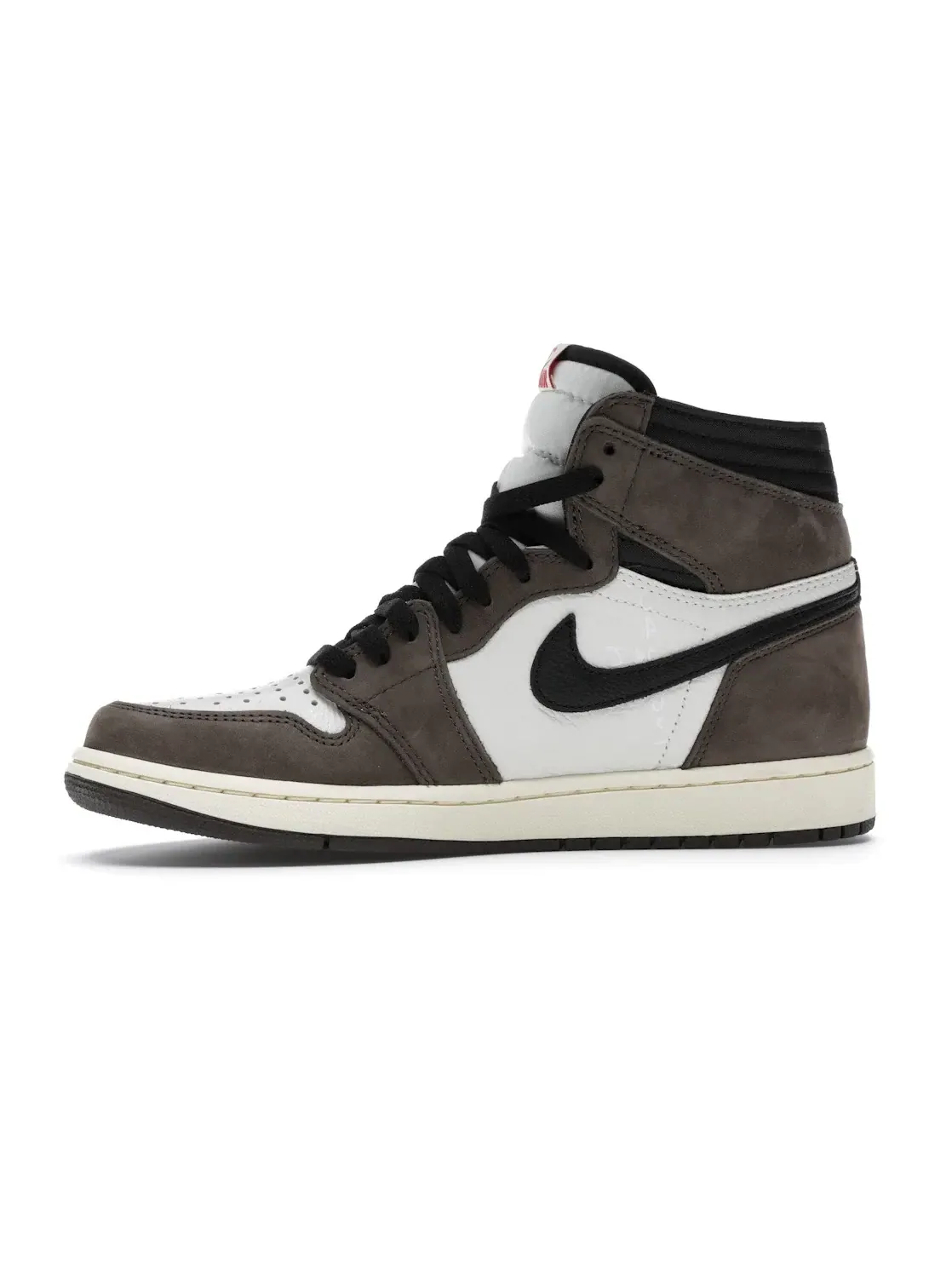 Мужские кроссовки с принтом Jordan 1 Retro High OG SP Travis Scott Mocha Jordan — изображение 3 из 4, черный-темный-красный