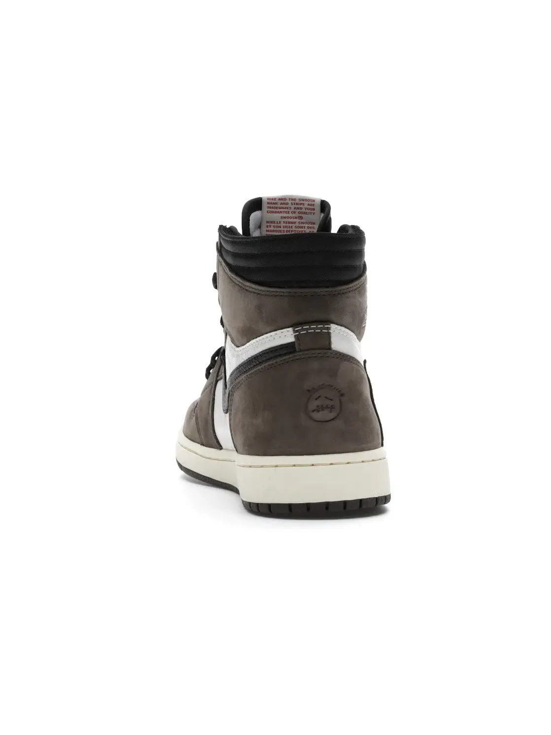 Мужские кроссовки с принтом Jordan 1 Retro High OG SP Travis Scott Mocha Jordan — изображение 4 из 4, черный-темный-красный