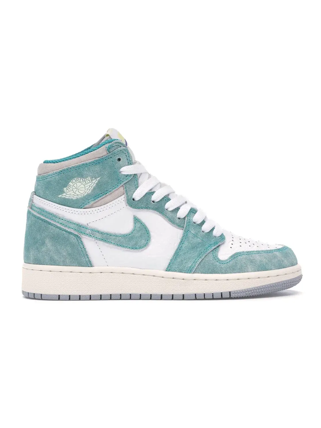 Детские кроссовки lifestyle с принтом Jordan 1 Retro High Turbo Green — изображение 1 из 4