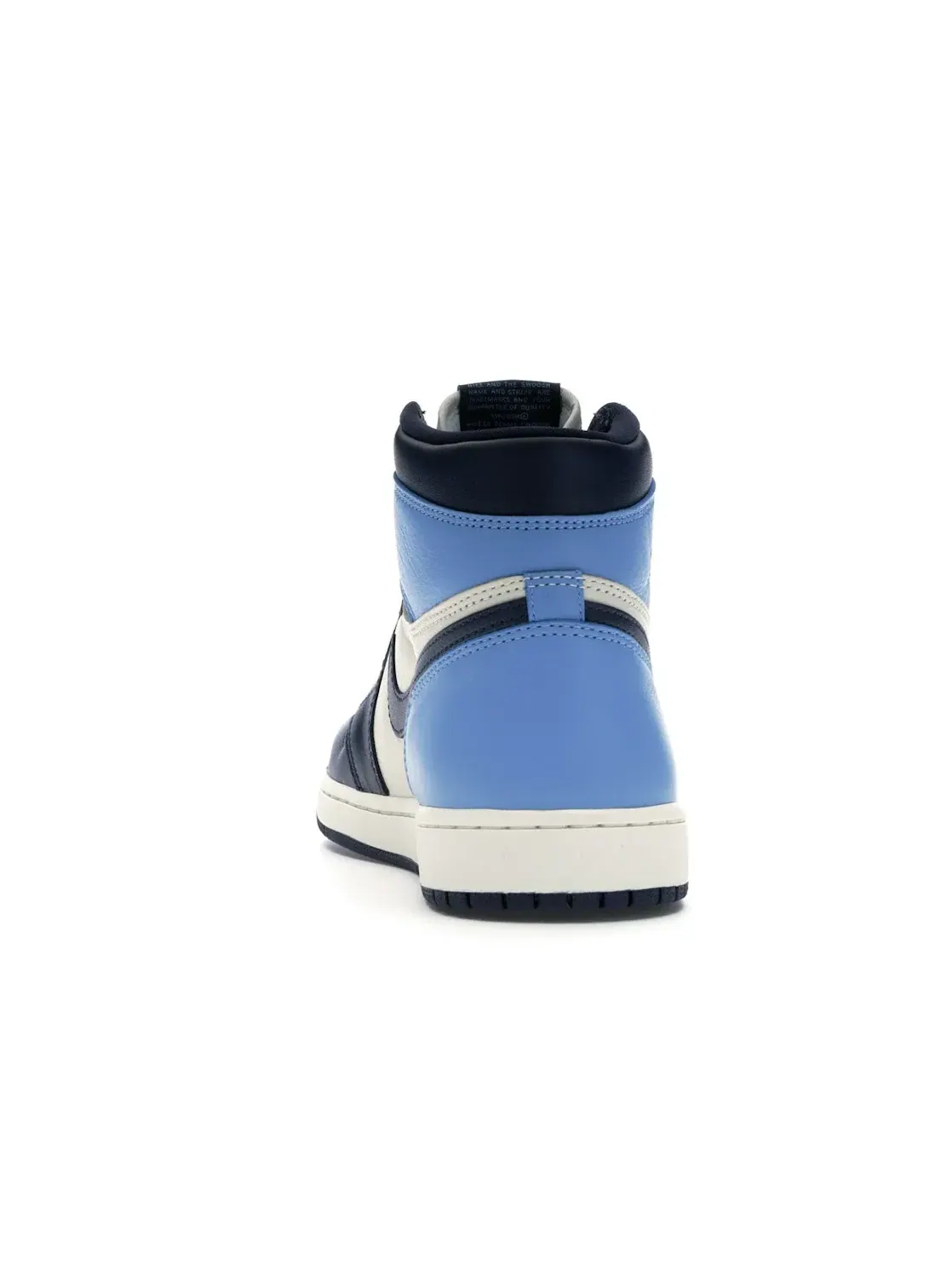 Мужские кроссовки с кожаным верхом Jordan 1 Retro High Obsidian Jordan — изображение 4 из 4, синий