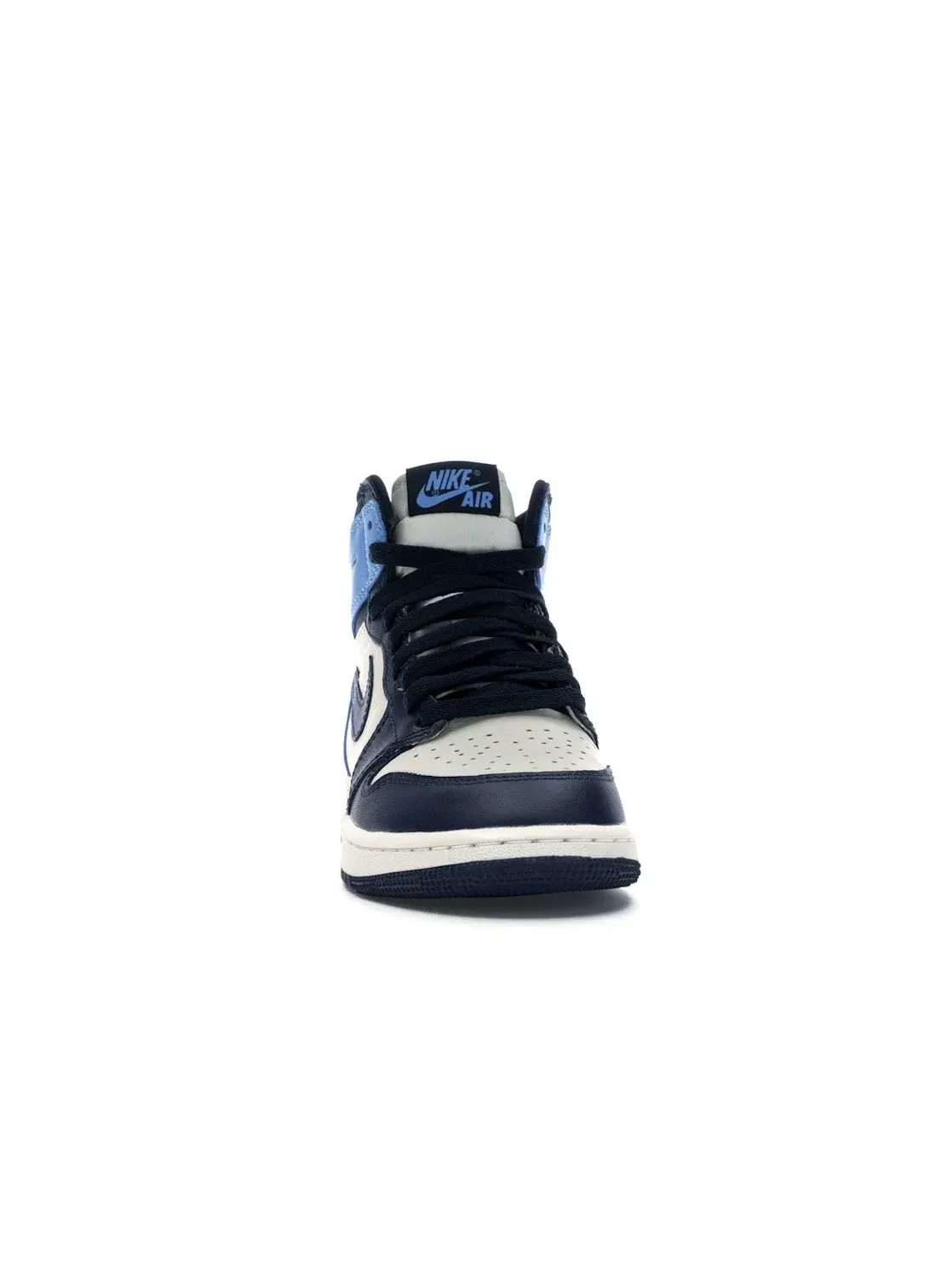 Детские кроссовки с высоким верхом Jordan 1 Retro High Obsidian (GS) Jordan — изображение 2 из 4, синий