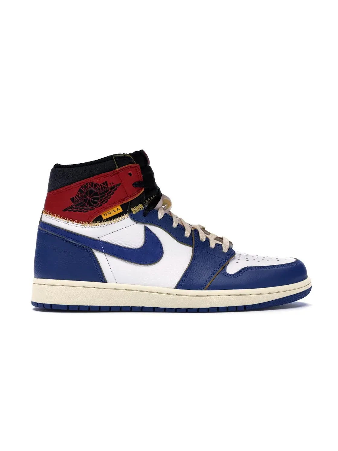 Мужские кроссовки с принтом Jordan 1 Retro High Union Los Angeles Storm Blue Jordan — изображение 1 из 4