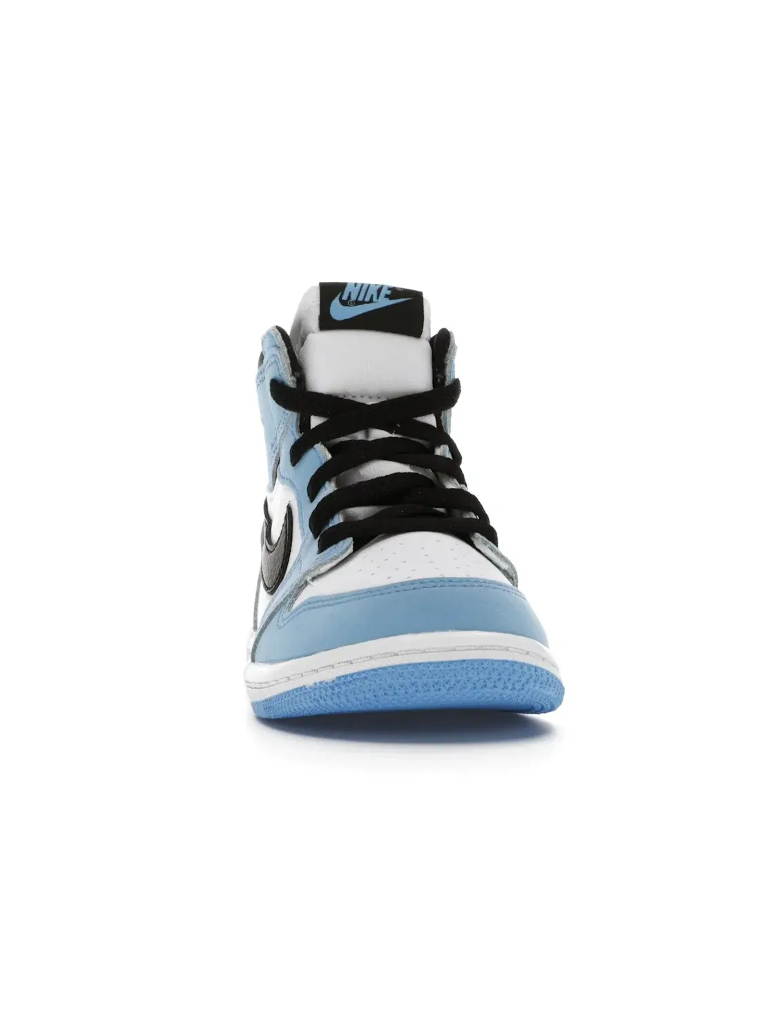Детские кроссовки высокие с перфорацией Jordan 1 Retro High OG Jordan — изображение 2 из 4, синий/белый-черный-синий