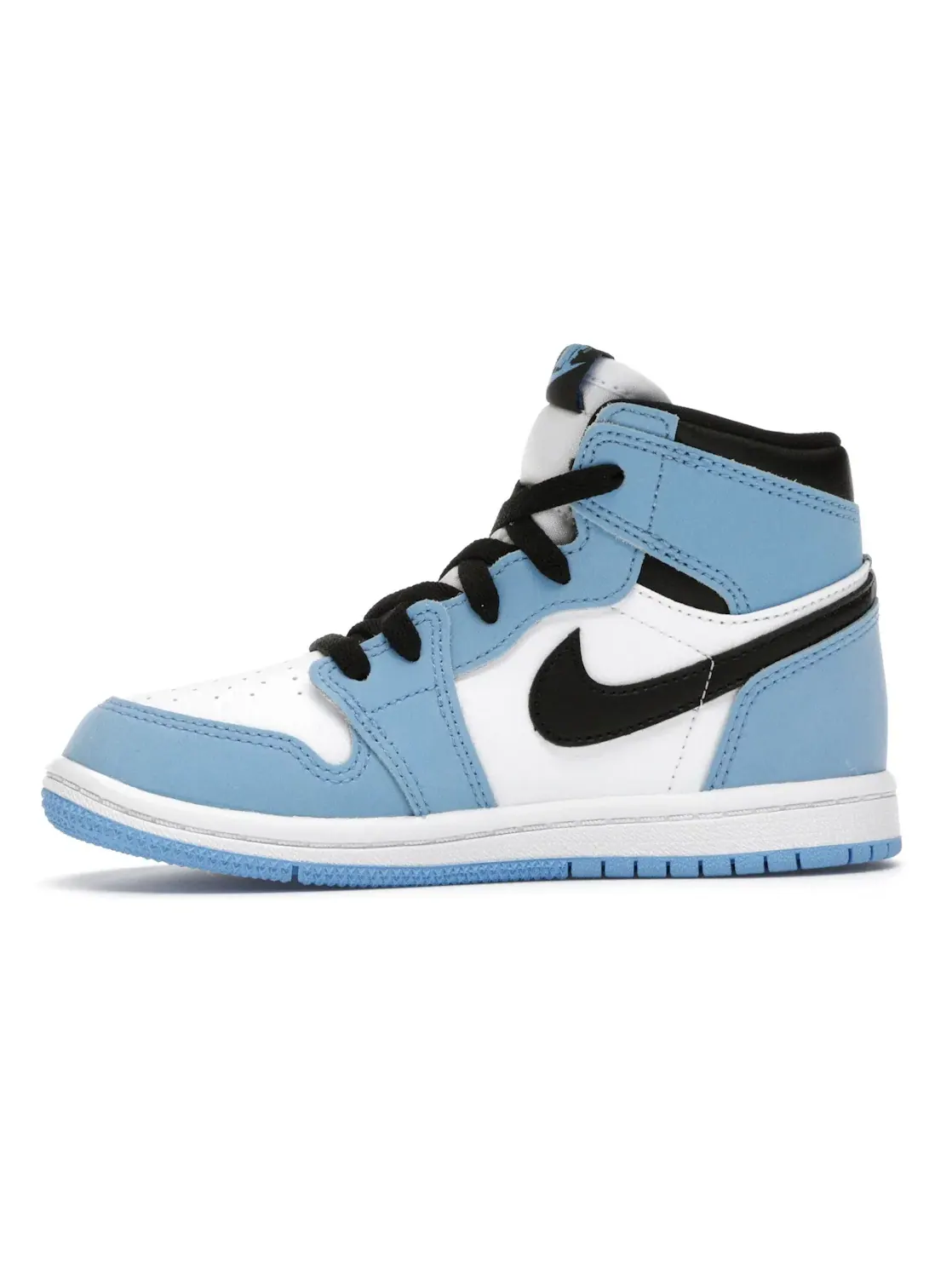 Детские кроссовки высокие с перфорацией Jordan 1 Retro High OG Jordan — изображение 3 из 4, синий/белый-черный-синий