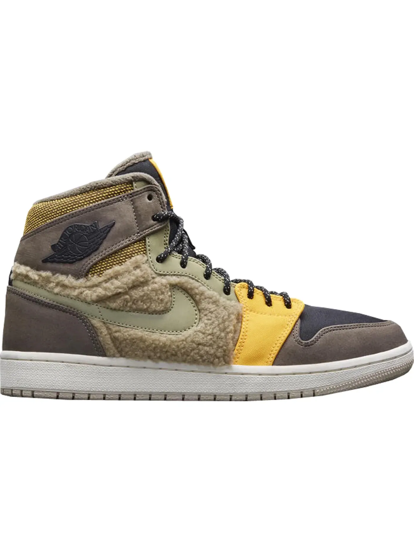 Женские кроссовки lifestyle Jordan 1 Retro High Utility Pack Jordan — изображение 1 из 1, черный--оливковый