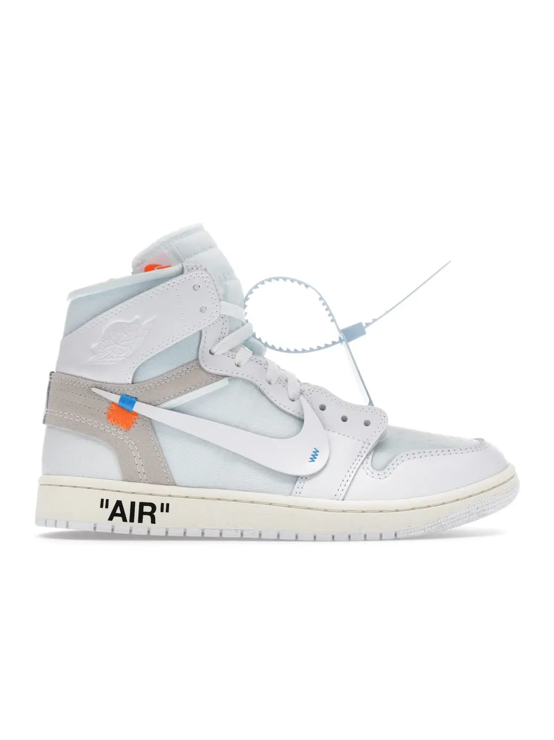 Мужские кроссовки с деконструированным дизайном Jordan 1 Retro High Virgil Abloh Archive Alaska Jordan — изображение 1 из 4