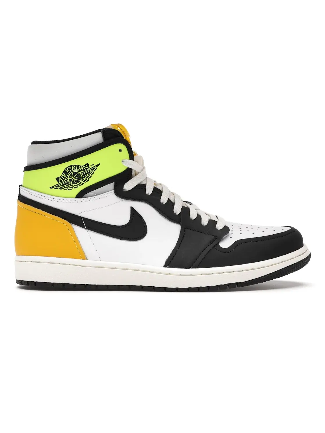 Мужские кроссовки с высоким верхом Jordan 1 Retro High — изображение 1 из 4, белый/черный--золотистый