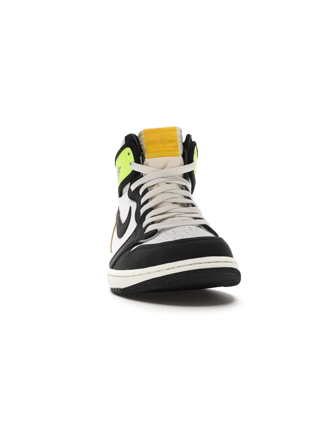 Мужские кроссовки с высоким верхом Jordan 1 Retro High — изображение 2 из 4, белый/черный--золотистый