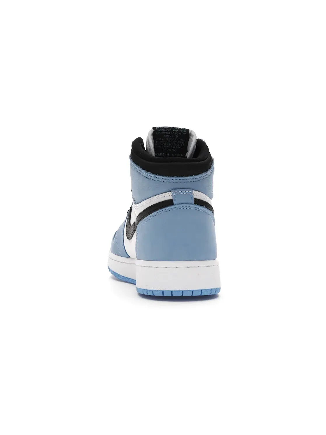 Детские кроссовки с перфорацией Jordan 1 Retro High OG Jordan — изображение 4 из 4, белый/синий-черный