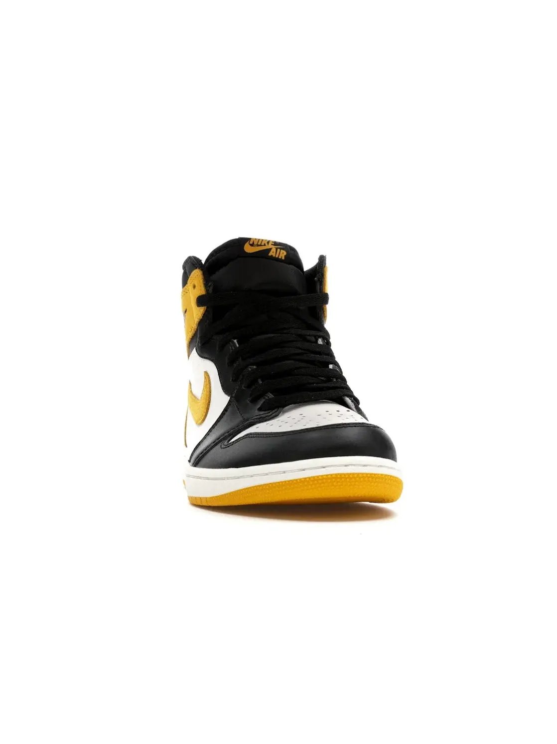 Мужские кроссовки с желтыми акцентами Jordan 1 Retro High Jordan — изображение 2 из 4, белый/желтый-черный