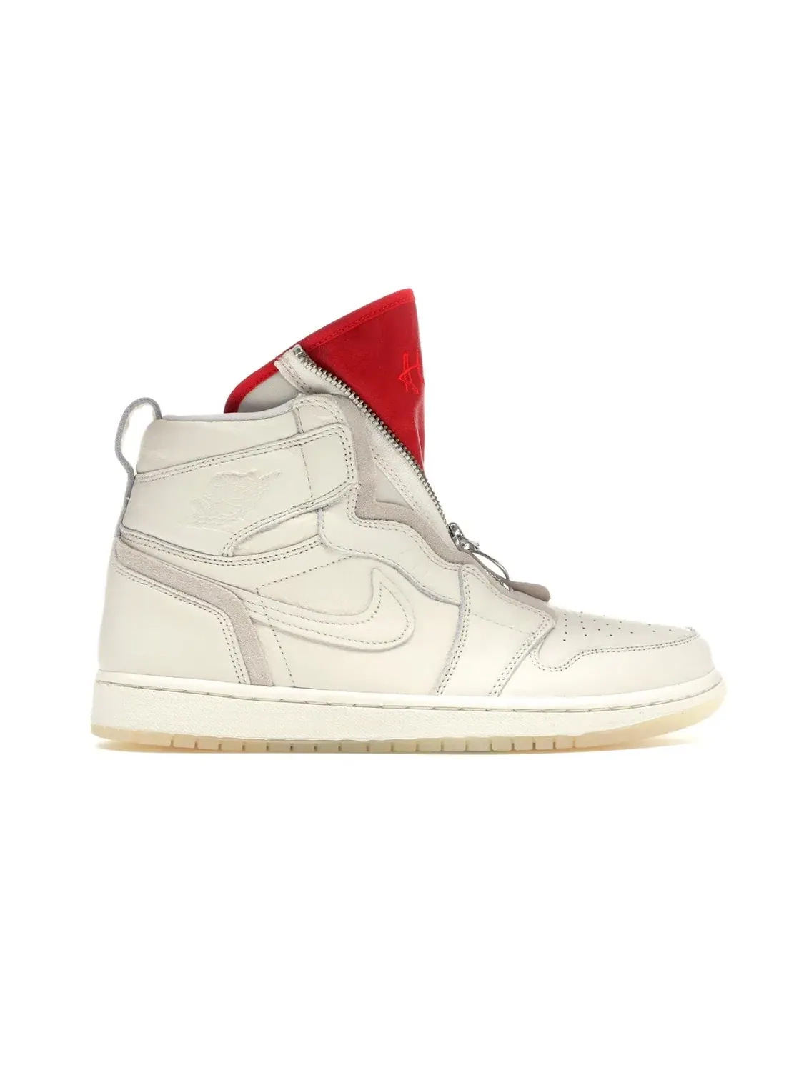 Женские кроссовки с молнией Jordan 1 Retro High Zip AWOK Vogue Jordan — изображение 1 из 4, красный