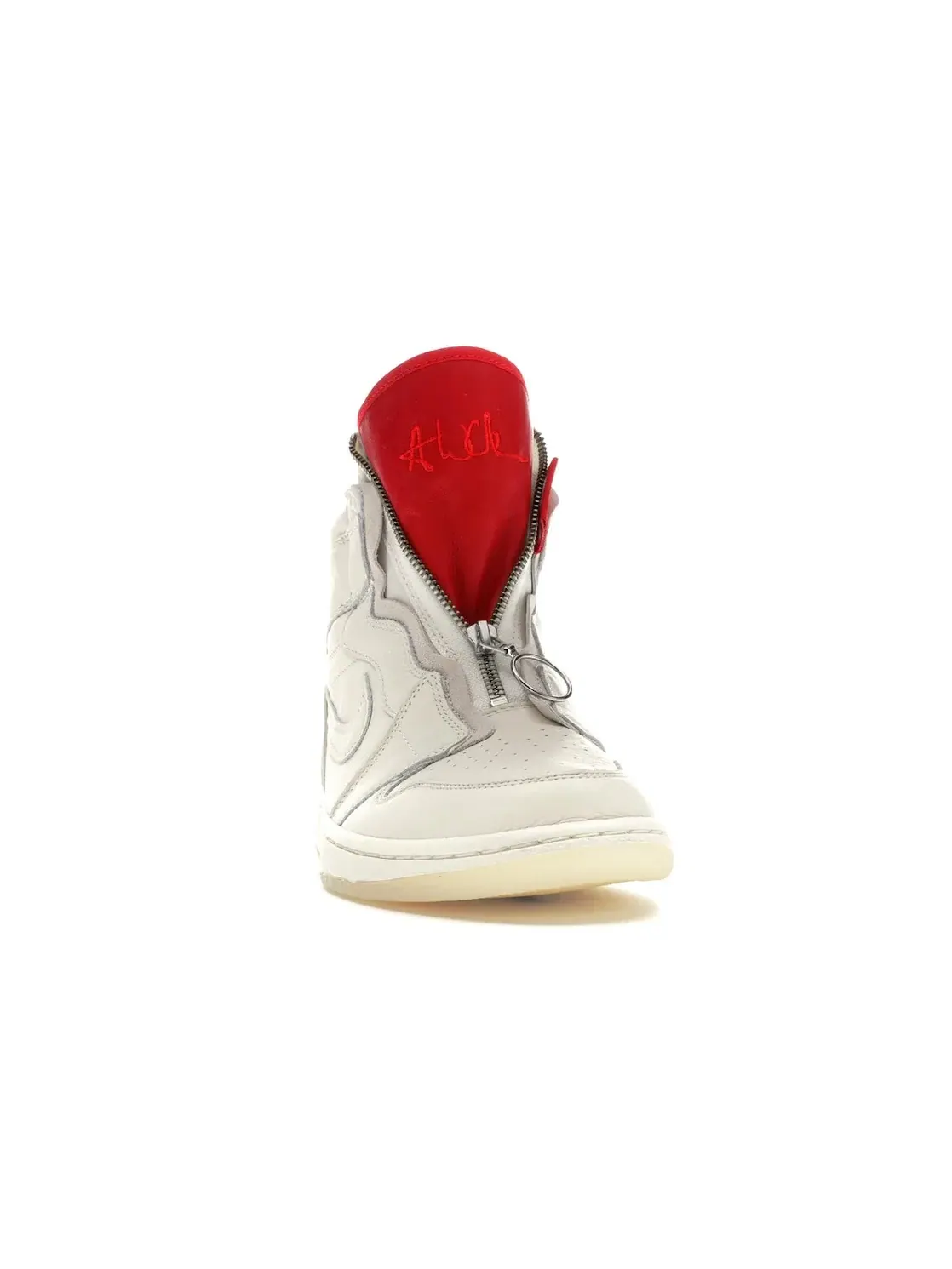 Женские кроссовки с молнией Jordan 1 Retro High Zip AWOK Vogue Jordan — изображение 2 из 4, красный
