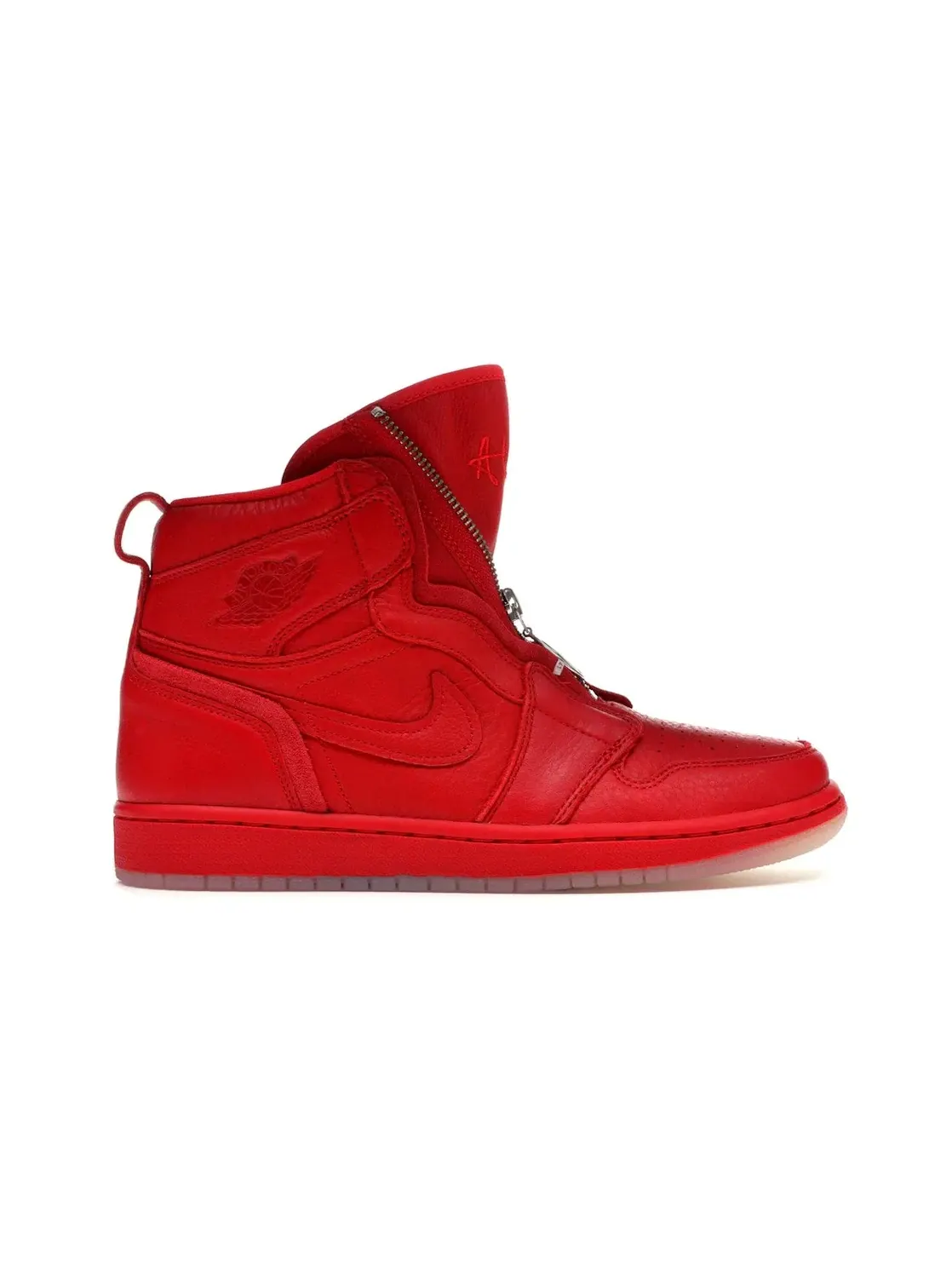 Женские кроссовки с молнией Jordan 1 Retro High Zip AWOK Vogue Jordan — изображение 1 из 4, красный/красный--черный