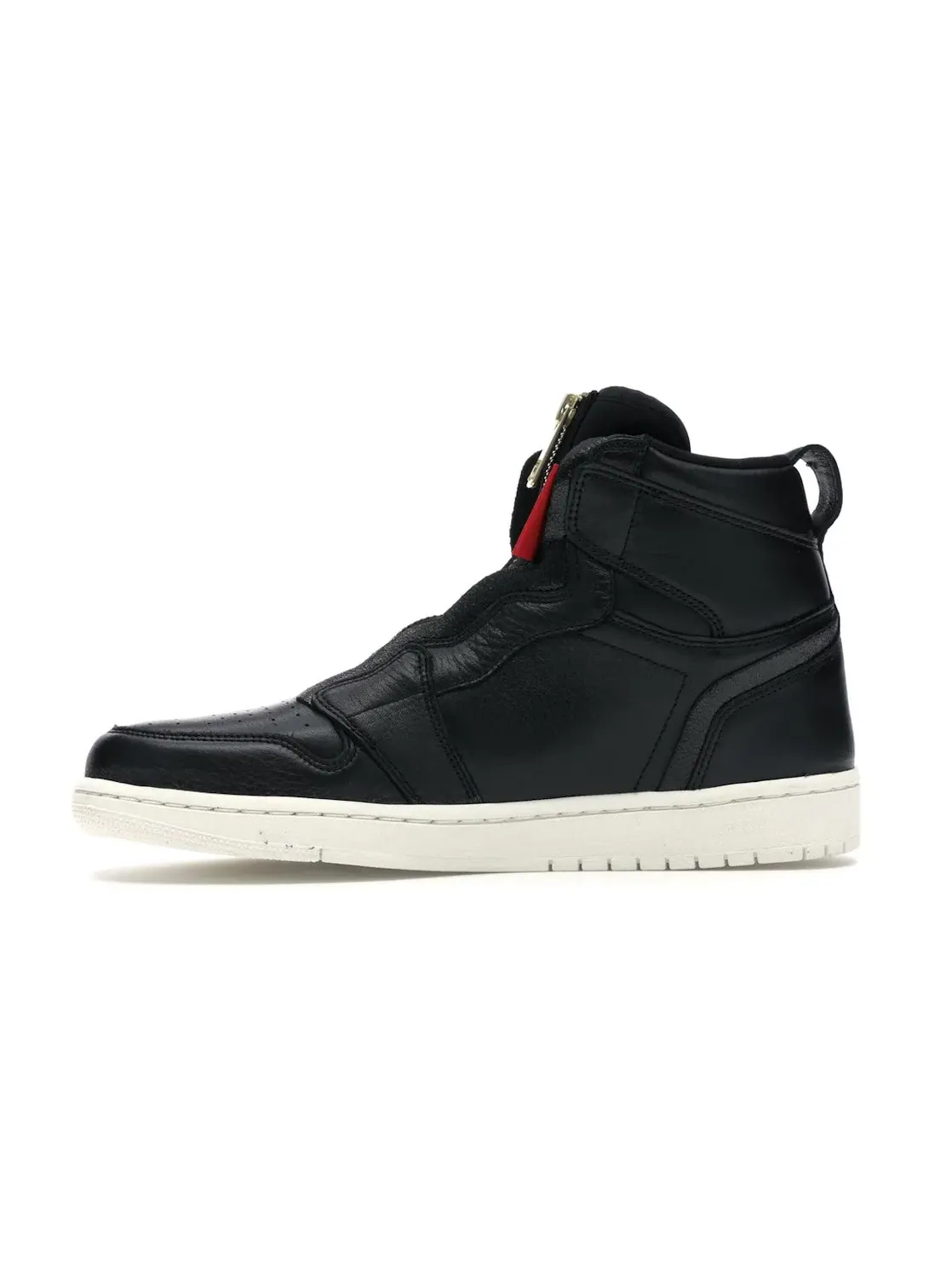 Женские кроссовки Lifestyle с молнией Jordan 1 Retro High Zip — изображение 3 из 4, черный/-красный