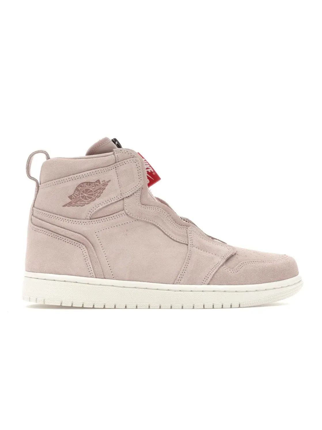 Женские кроссовки на молнии с замшевым верхом Jordan 1 Retro High Zip