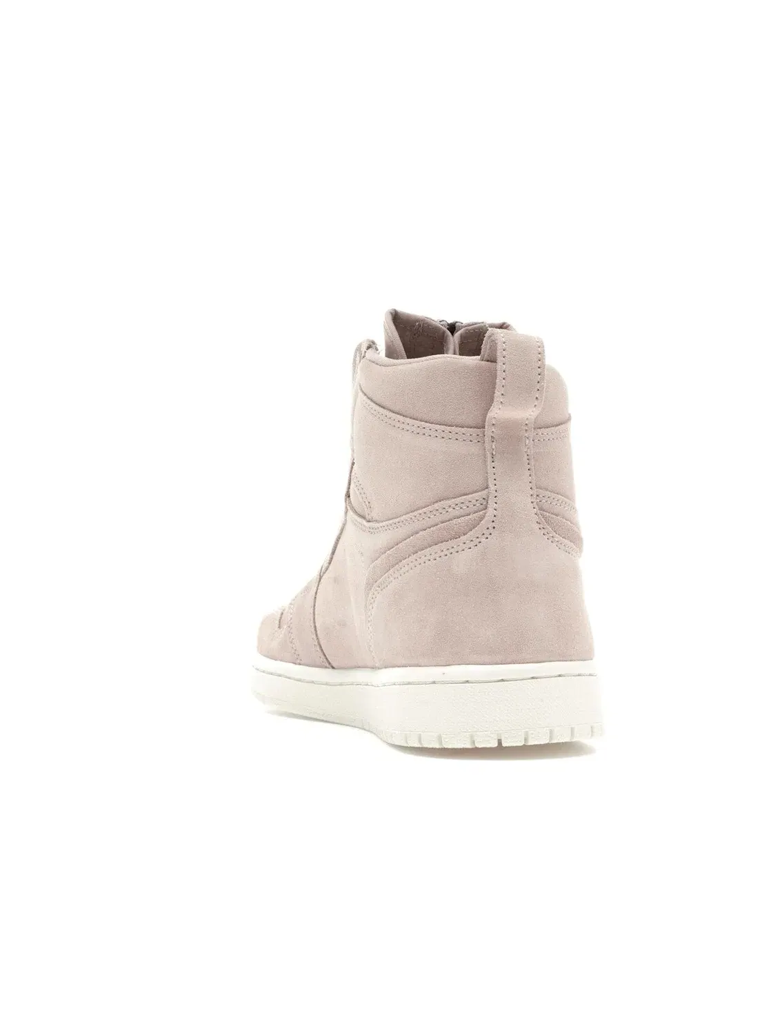 Женские кроссовки на молнии с замшевым верхом Jordan 1 Retro High Zip — изображение 4 из 4, бежевый/металлик красный
