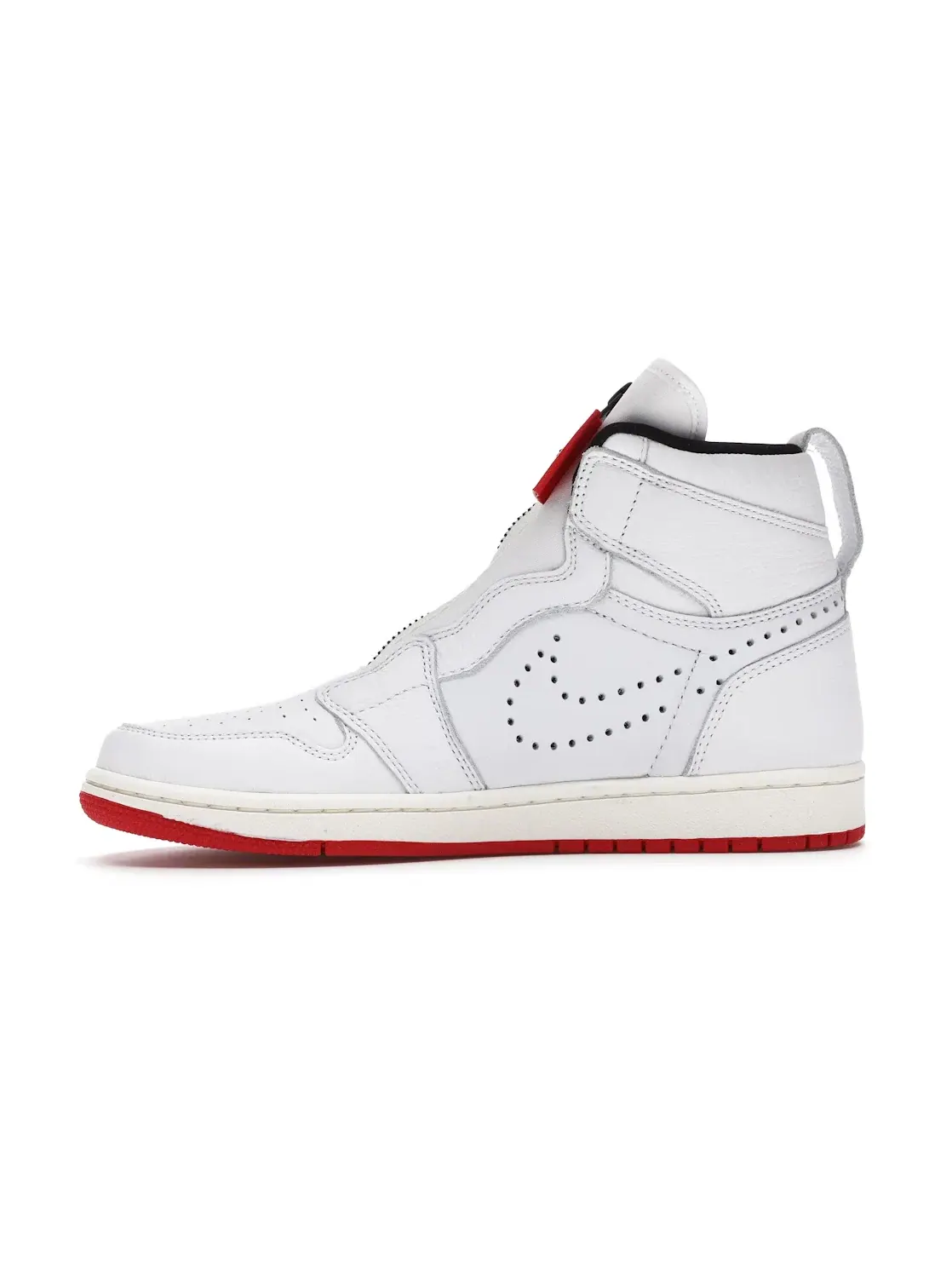 Мужские кроссовки на молнии Jordan 1 Retro High Zip Jordan — изображение 3 из 4, белый/черный--красный