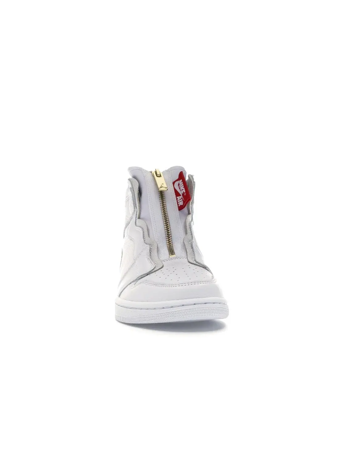 Женские кроссовки с зиппером Jordan 1 Retro High Zip Jordan — изображение 2 из 4, белый/белый-красный