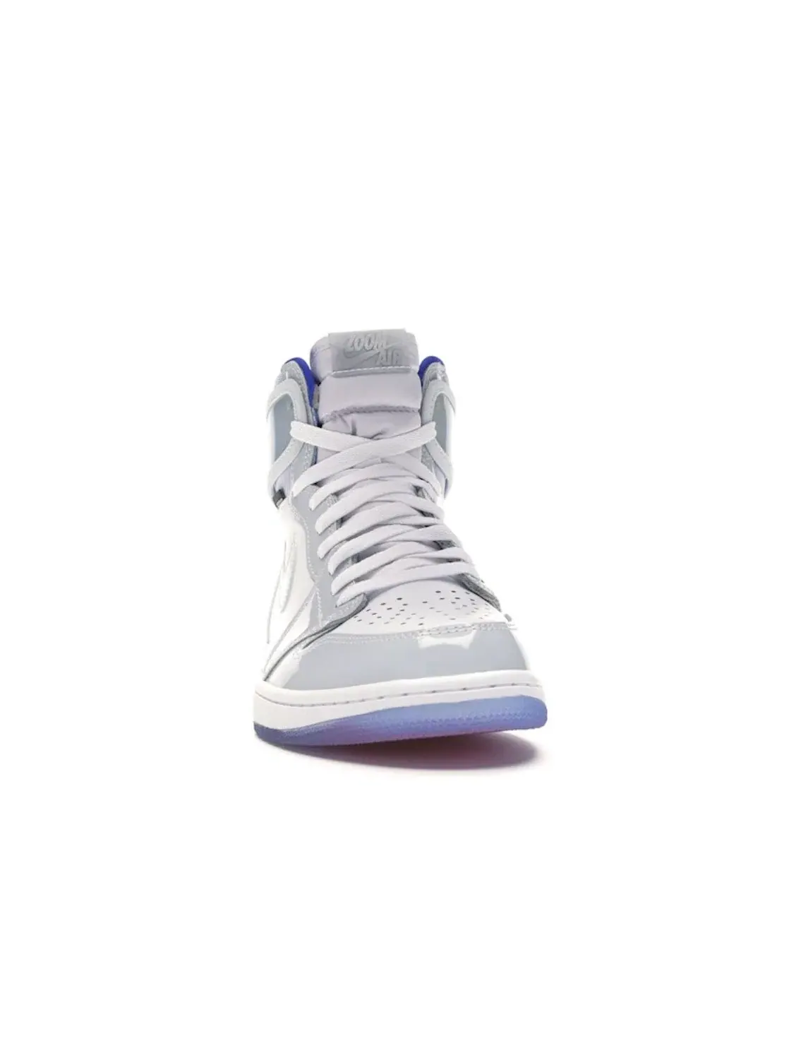 Мужские кроссовки с технологией Zoom Jordan 1 Retro High Jordan — изображение 2 из 4, белый/синий-белый