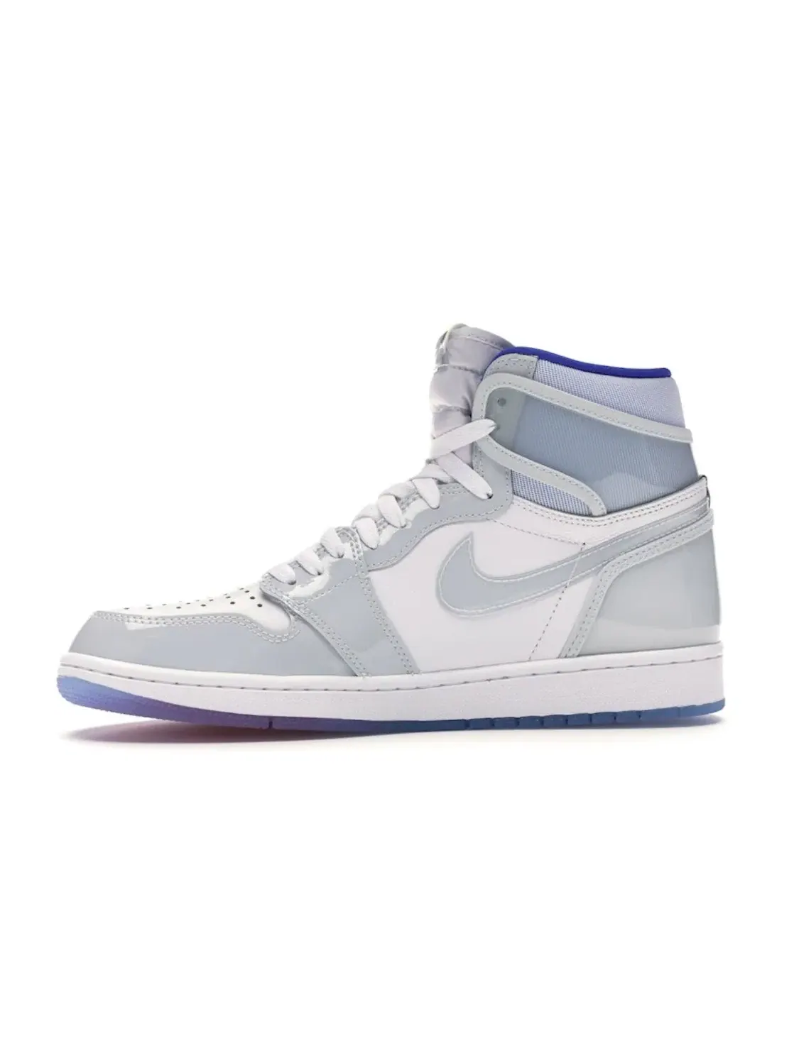 Мужские кроссовки с технологией Zoom Jordan 1 Retro High Jordan — изображение 3 из 4, белый/синий-белый