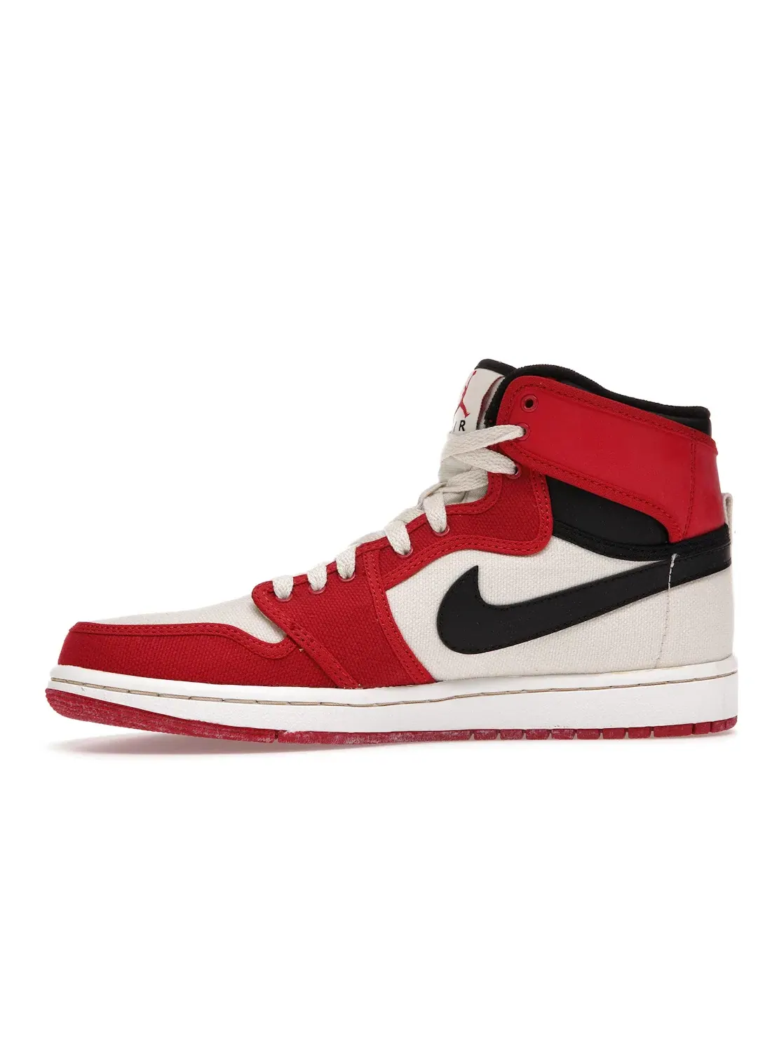 Мужские кроссовки с высоким силуэтом Jordan 1 Retro AJKO Jordan — изображение 3 из 4, белый/черный-красный
