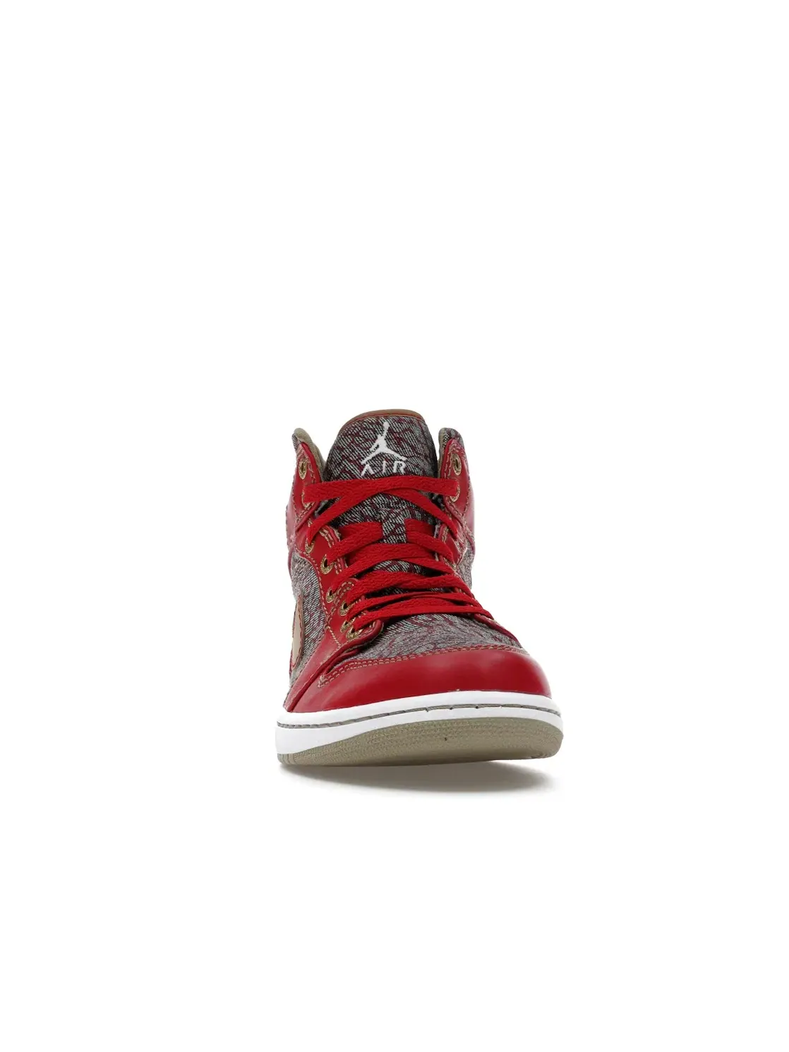 Мужские кроссовки Lifestyle с джинсовым дизайном Jordan 1 Retro Levis (23/501 Denim Pack) Jordan — изображение 2 из 4