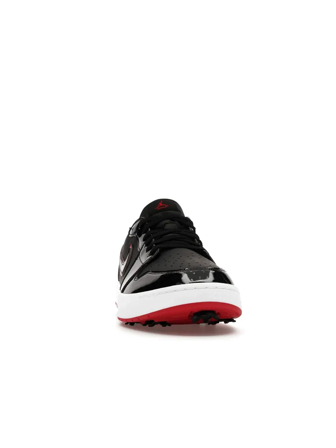 Мужские гольф-туфли с шипами Jordan 1 Low Golf Spiked Jordan — изображение 2 из 4, черный/белый/красный