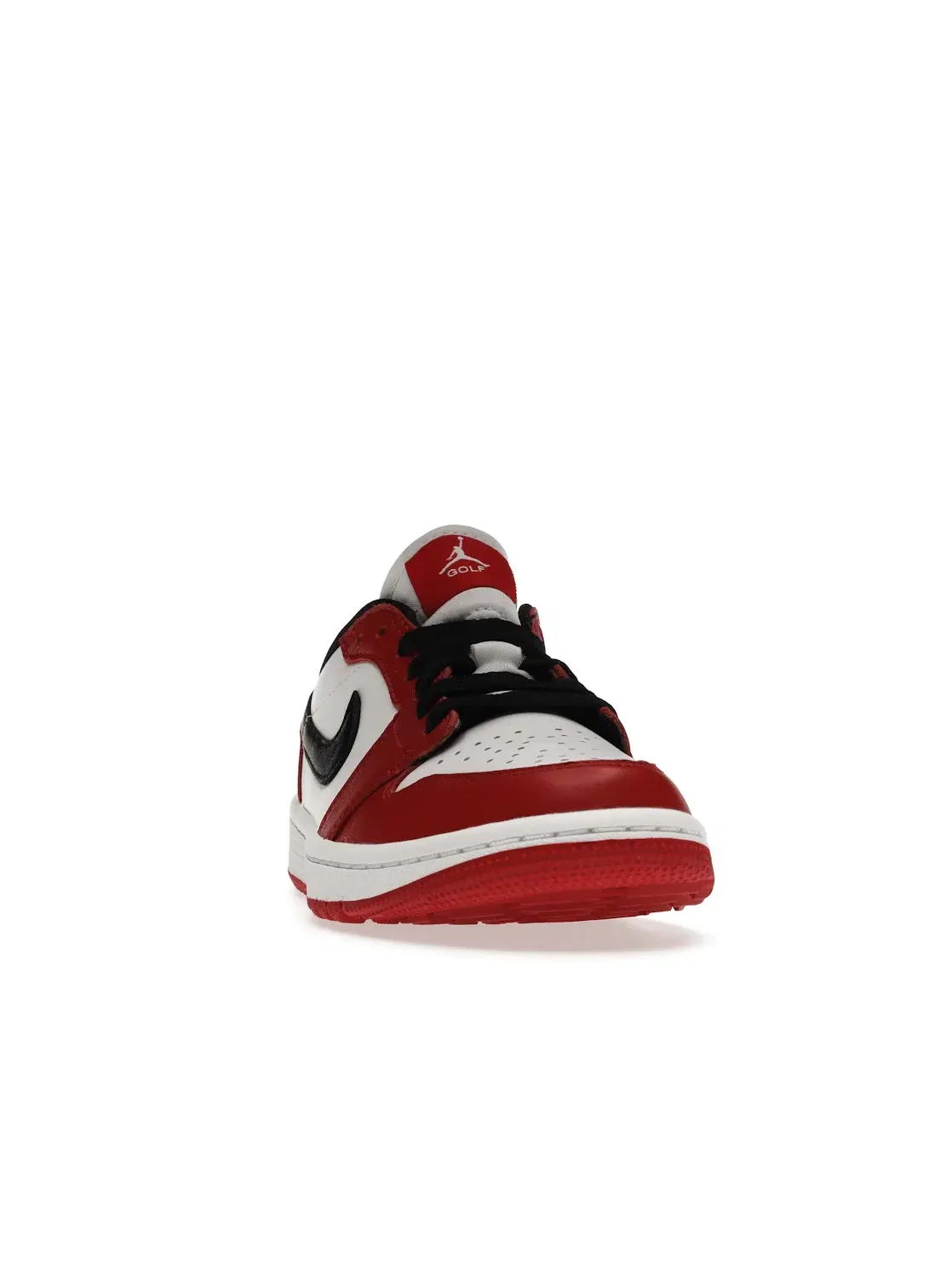Мужские кеды для гольфа с принтом Jordan 1 Retro Low Golf Jordan — изображение 2 из 4, красный/черный-белый