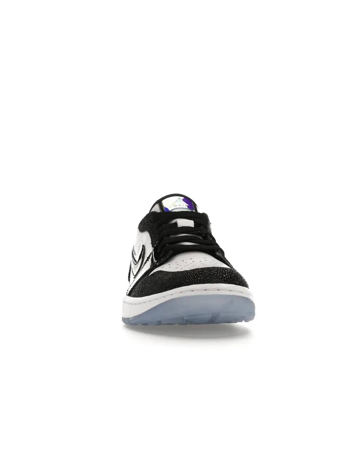 Мужские кроссовки для гольфа с принтом Jordan 1 Retro Low Golf Endless Pursuit Pack Jordan — изображение 2 из 4, белый/черный