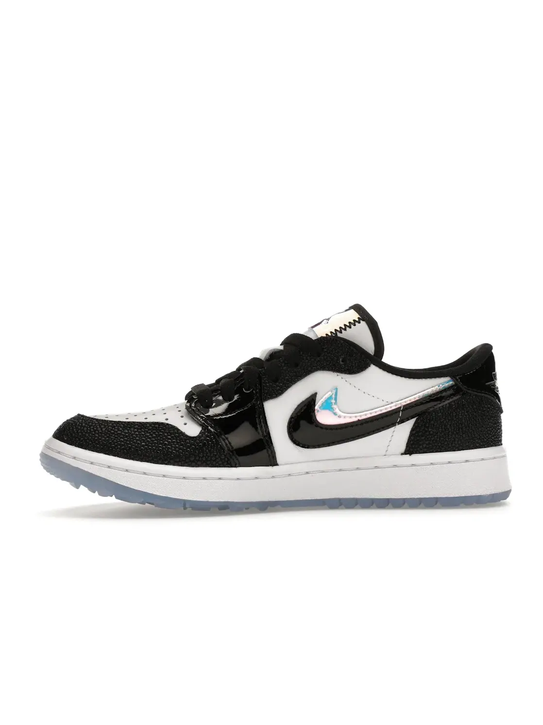 Мужские кроссовки для гольфа с принтом Jordan 1 Retro Low Golf Endless Pursuit Pack Jordan — изображение 3 из 4, белый/черный