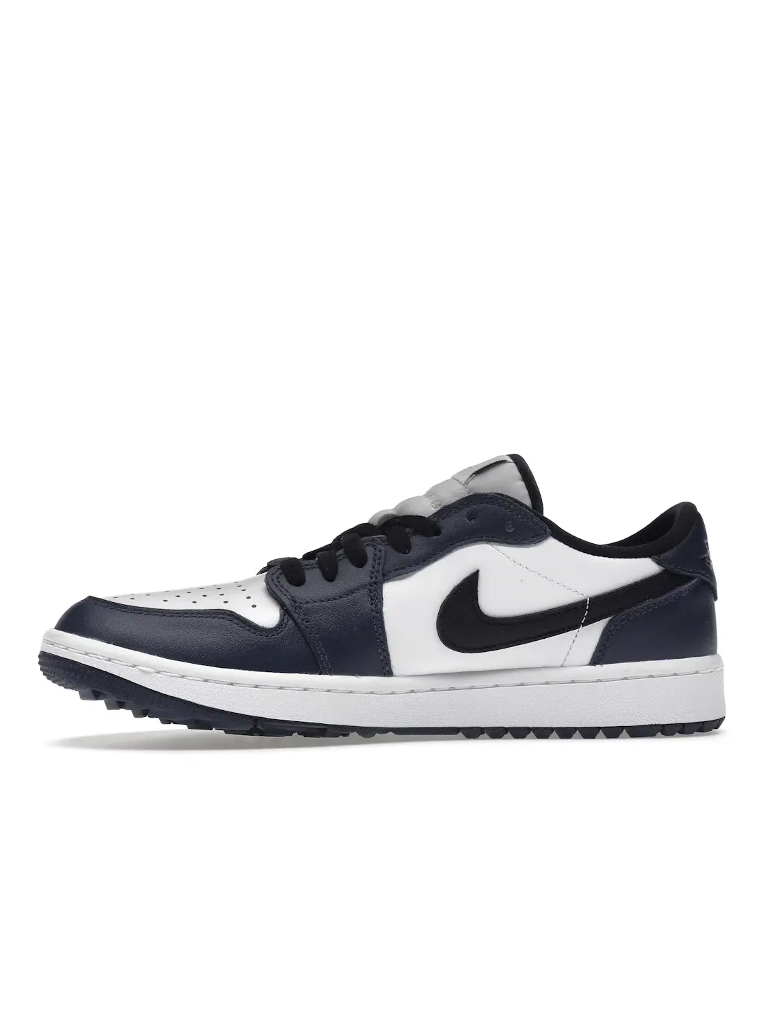Мужские гольф-туфли с длинным рукавом Jordan 1 Retro Low Golf Jordan — изображение 3 из 4, белый/темно-синий/черный