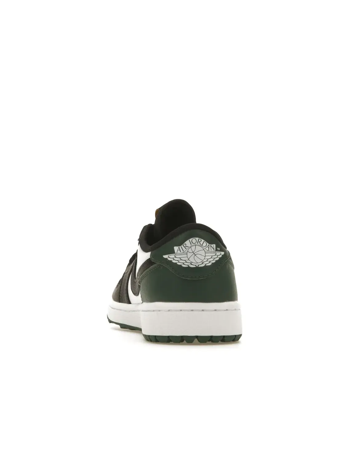 Мужские кроссовки для гольфа с кожаным верхом Jordan 1 Retro Low Golf Jordan — изображение 4 из 4, черный/зеленый-белый