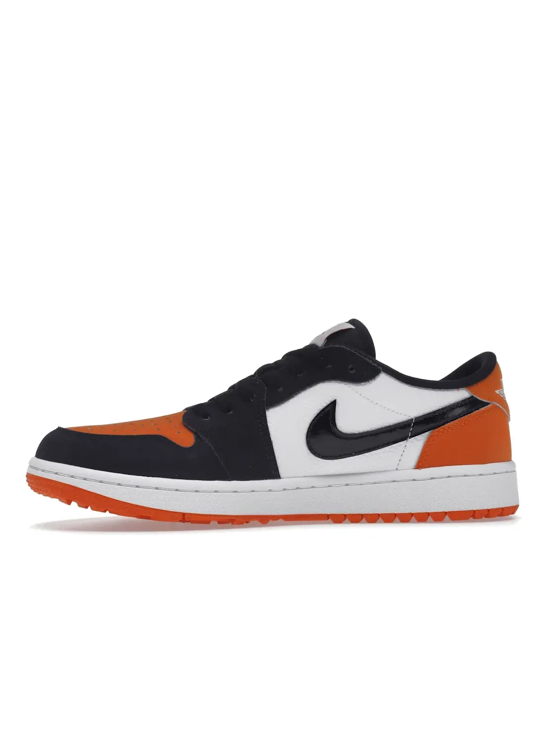 Мужские кроссовки для гольфа с принтом Jordan 1 Retro Low Golf — изображение 3 из 4, черный-белый