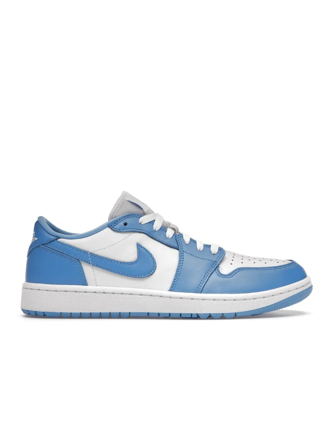 Мужские кроссовки для гольфа с длинным рукавом Jordan 1 Retro Low Golf UNC — изображение 1 из 4, белый/синий