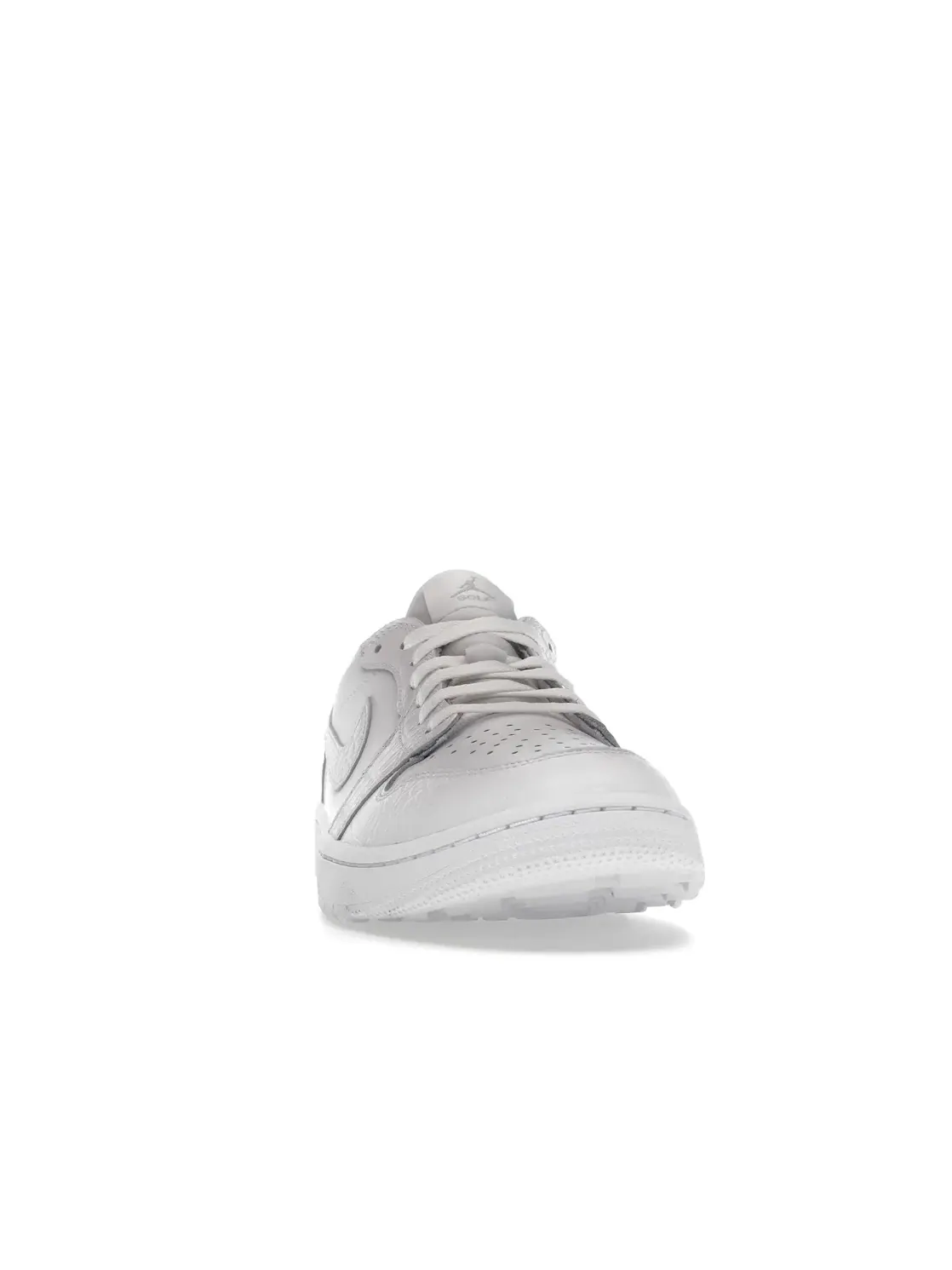 Мужские кроссовки для гольфа кожаные Jordan 1 Retro Low Golf White Croc — изображение 2 из 4, белый/белый/платиновый