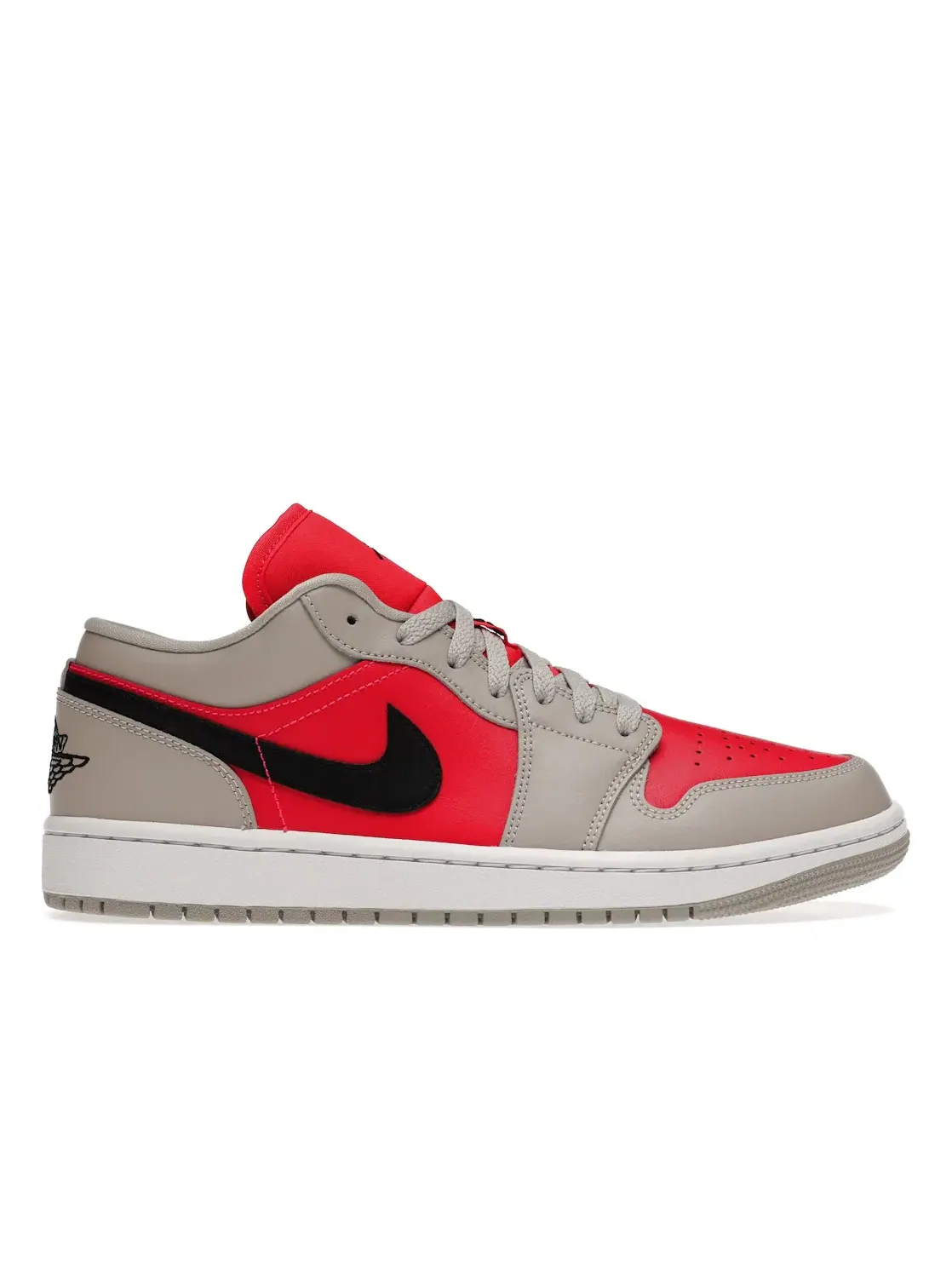Женские кроссовки с низким верхом Jordan 1 Retro Low — изображение 1 из 4, светлый/черный-красный