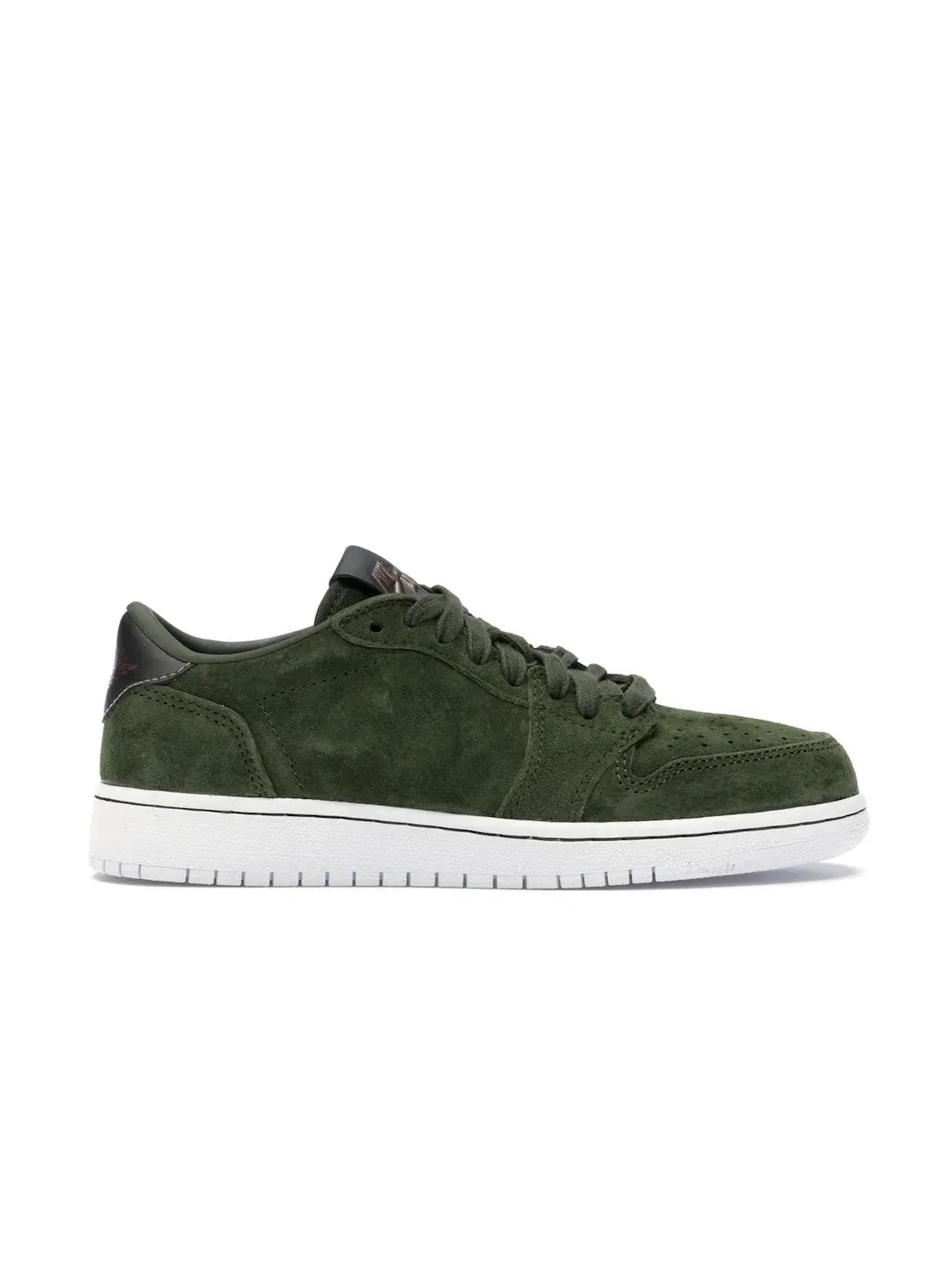 Детские кроссовки без свуша Legion Green Jordan 1 Retro Low NS Jordan — изображение 1 из 4